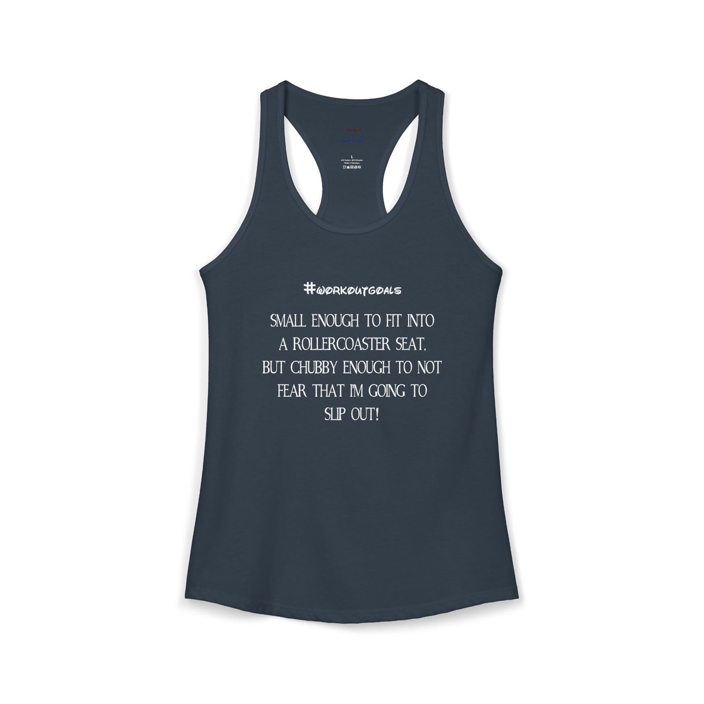 Workout Goals Racerback Tank