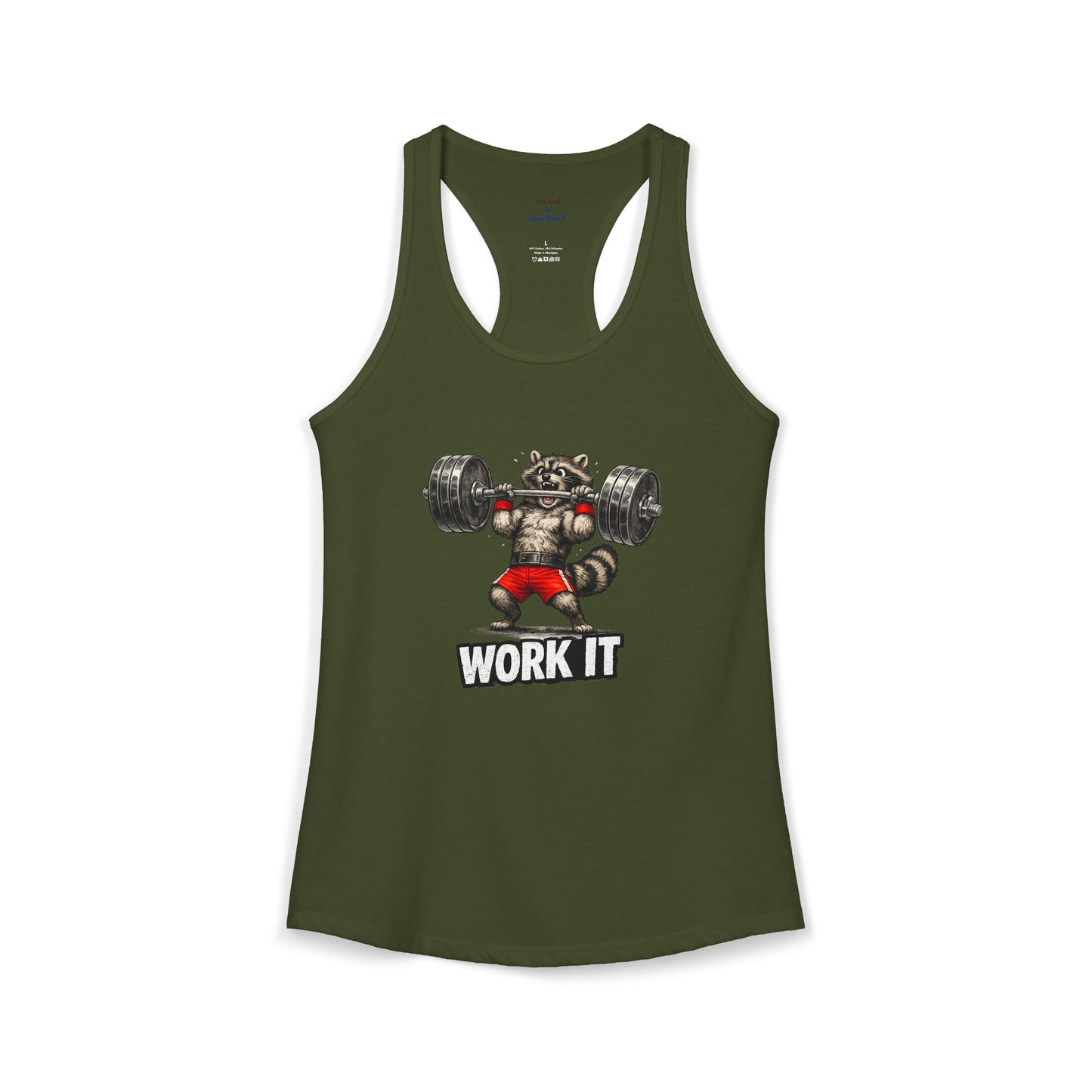 Work It Racerback Tank