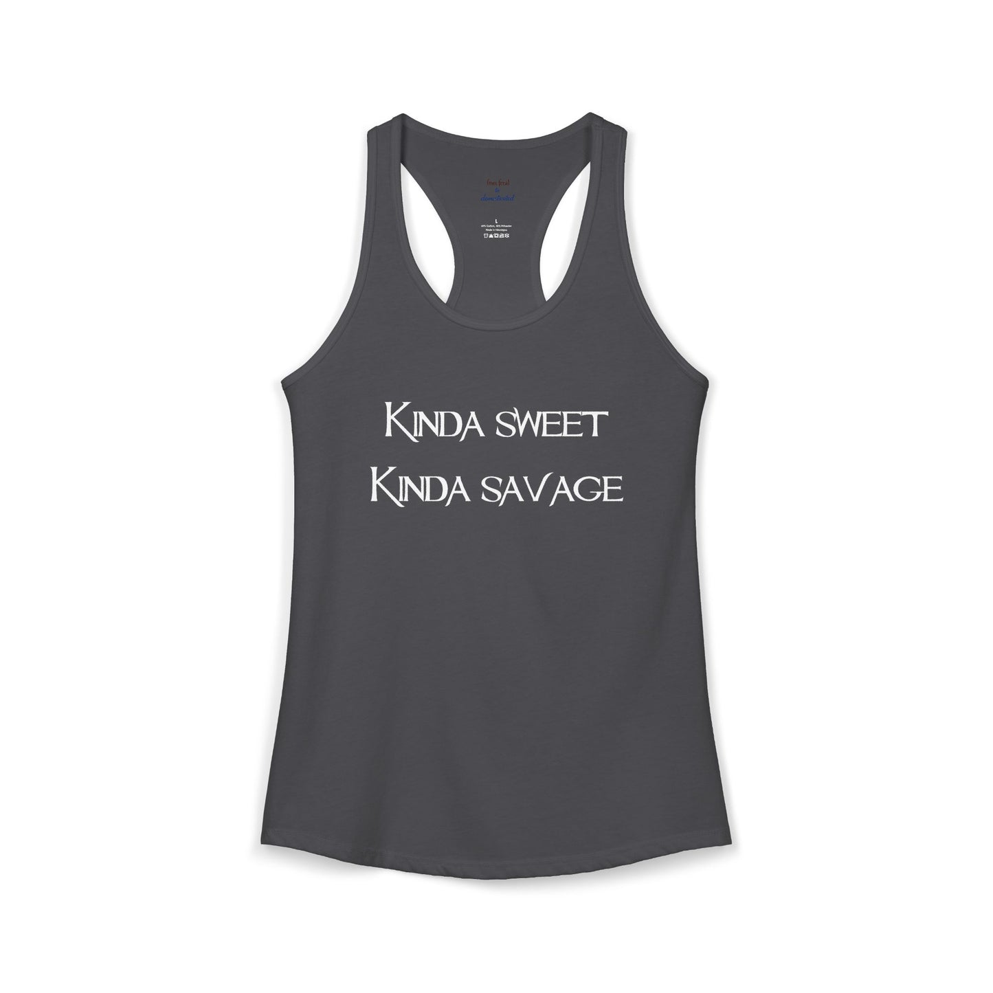 Kinda Both Racerback Tank