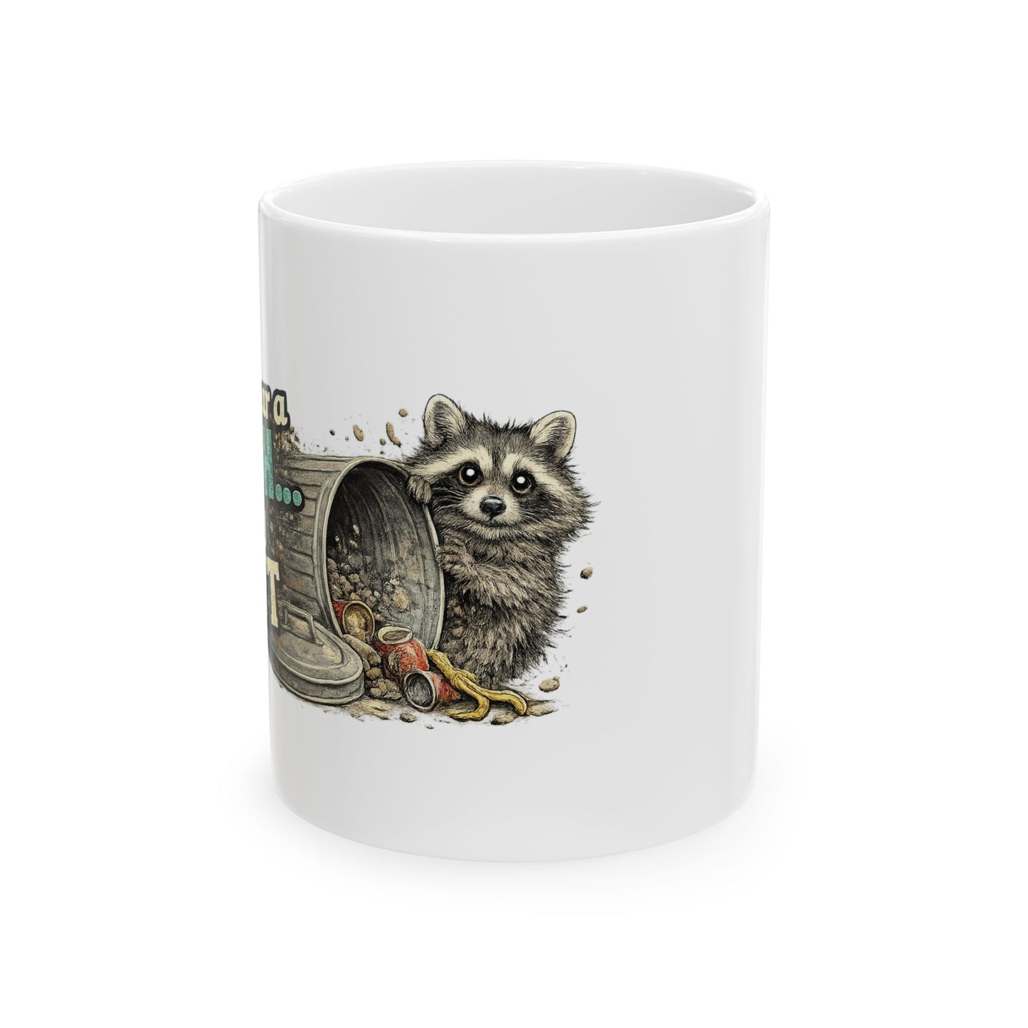 No You Didn't Raccoon Ceramic Mug  (11oz & 15oz)