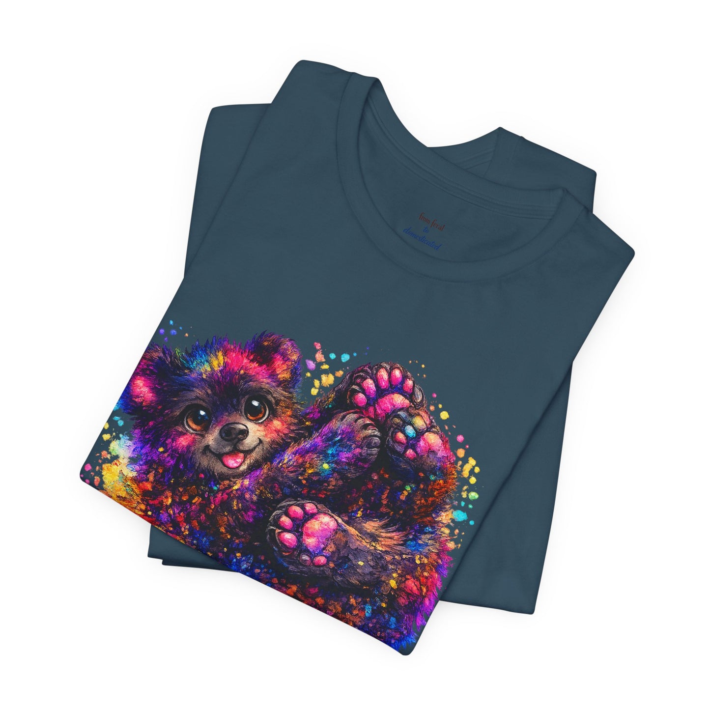 Watercolor Wildlife Bear Cub T-Shirt