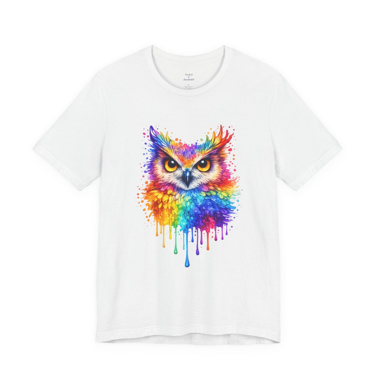 Watercolor Wildlife Owl T-Shirt