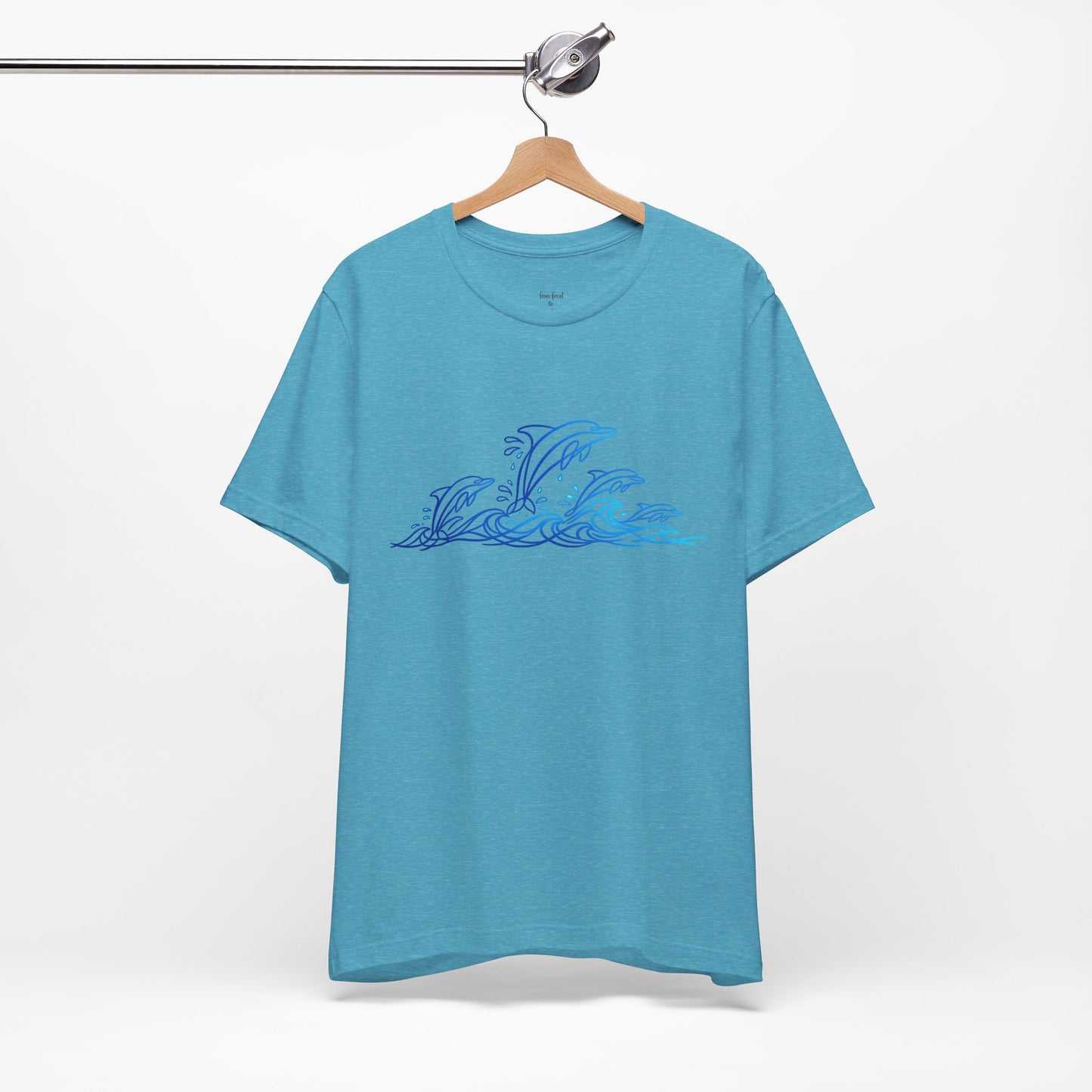 Dolphin Pod Wild Lines T-Shirt
