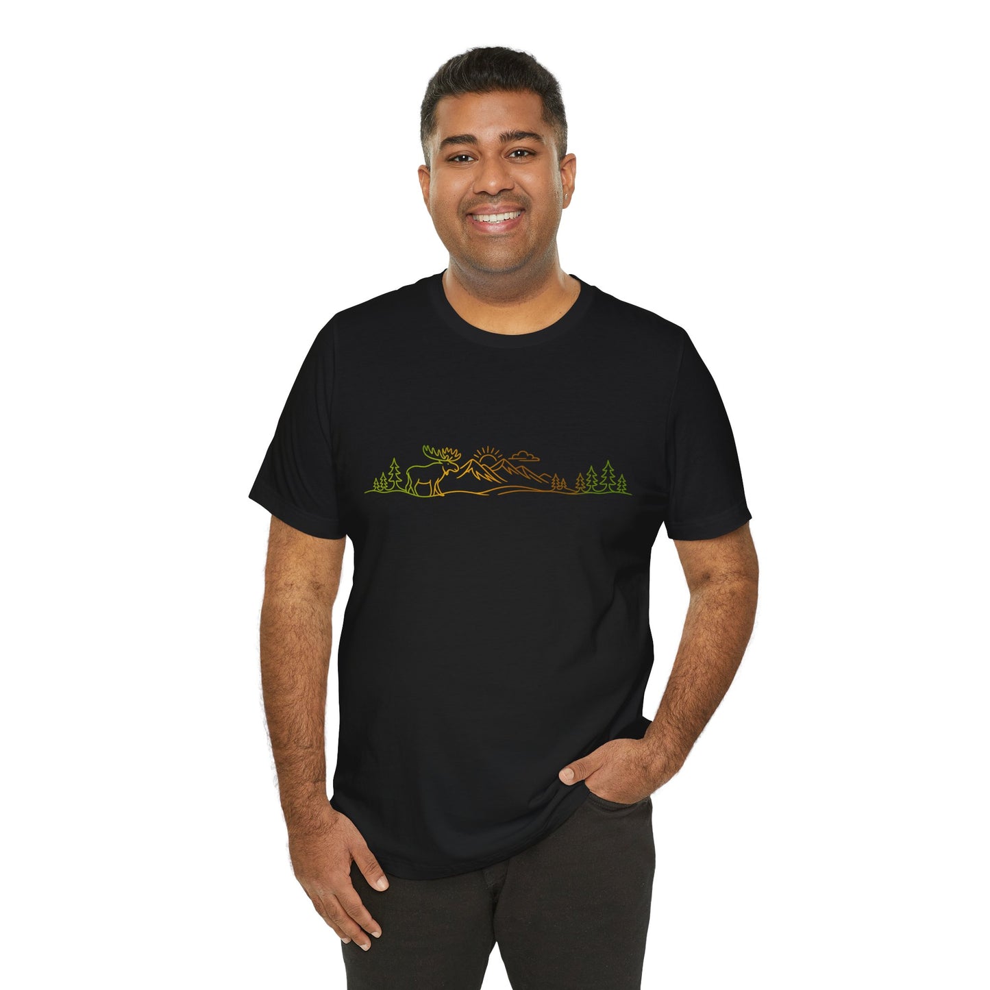 Moose Mountain Scene | Hiking Tee