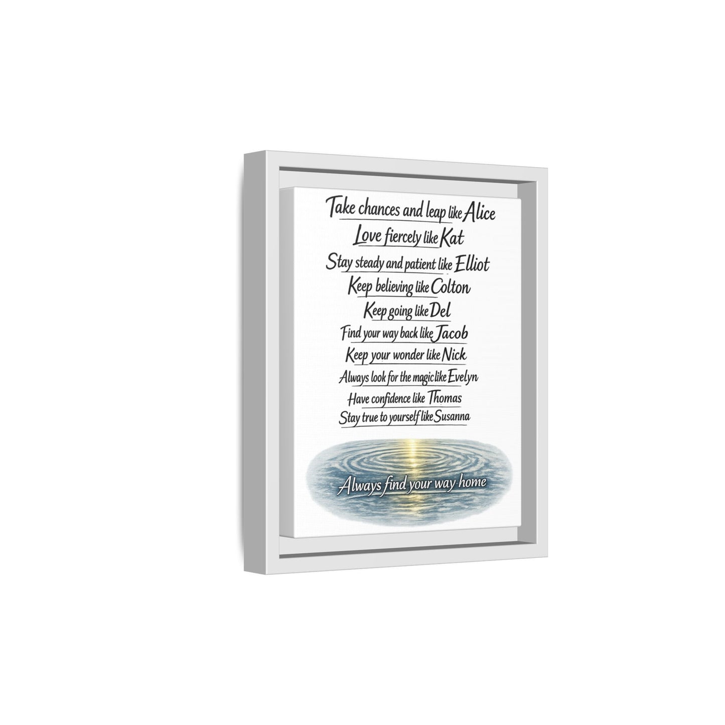 Find Your Way | Matte Canvas, Framed