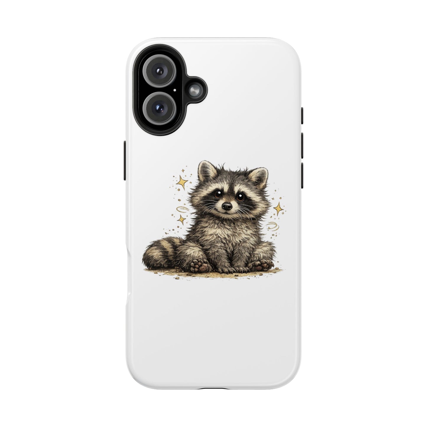 Sweet & Savage Raccoon Phone Case — Tough & Cute Protective Phone Cover