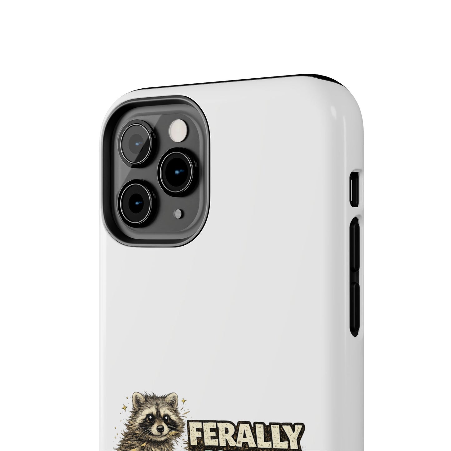 Ferally Raccoon Phone Case — Tough & Cute Protective Phone Cover