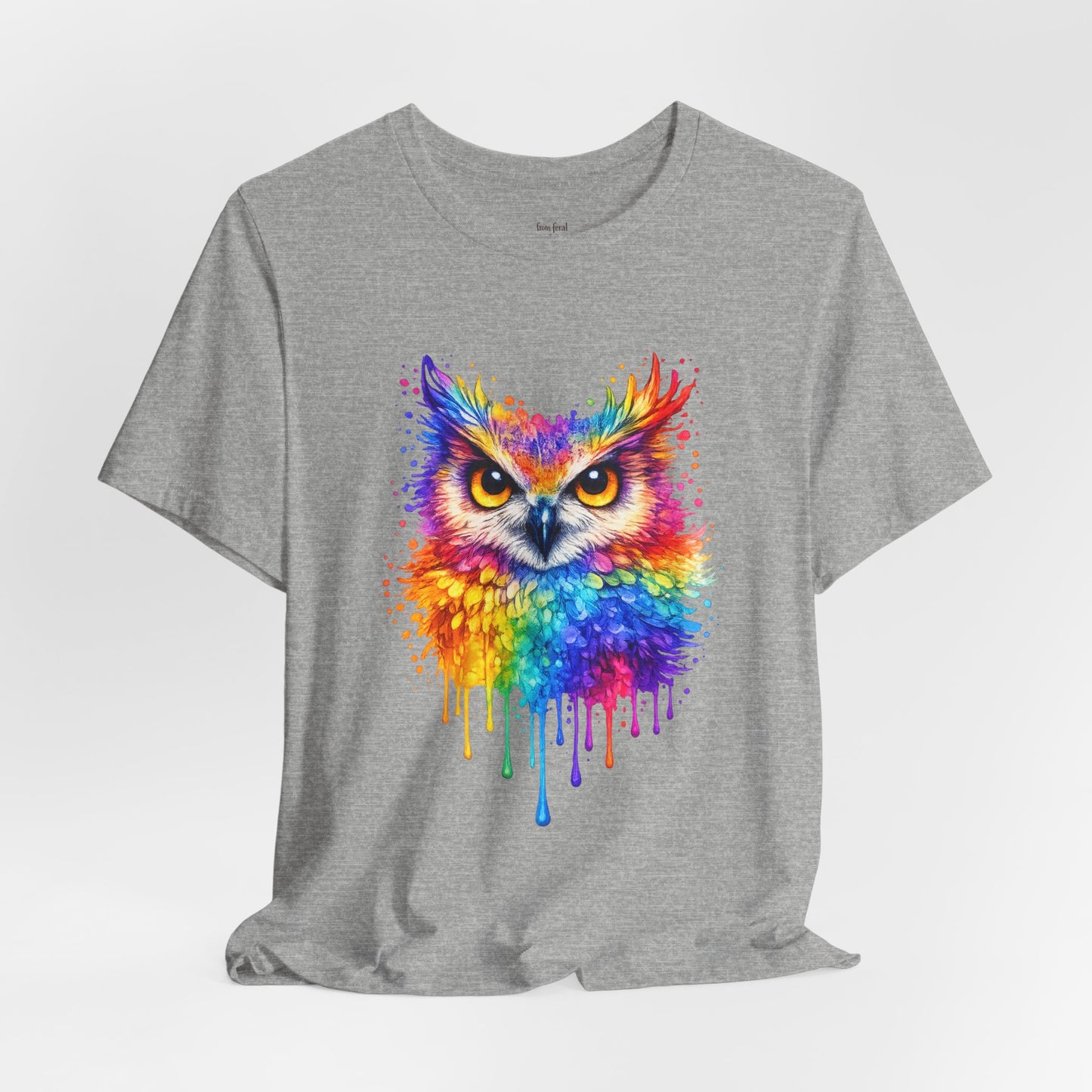 Watercolor Wildlife Owl T-Shirt