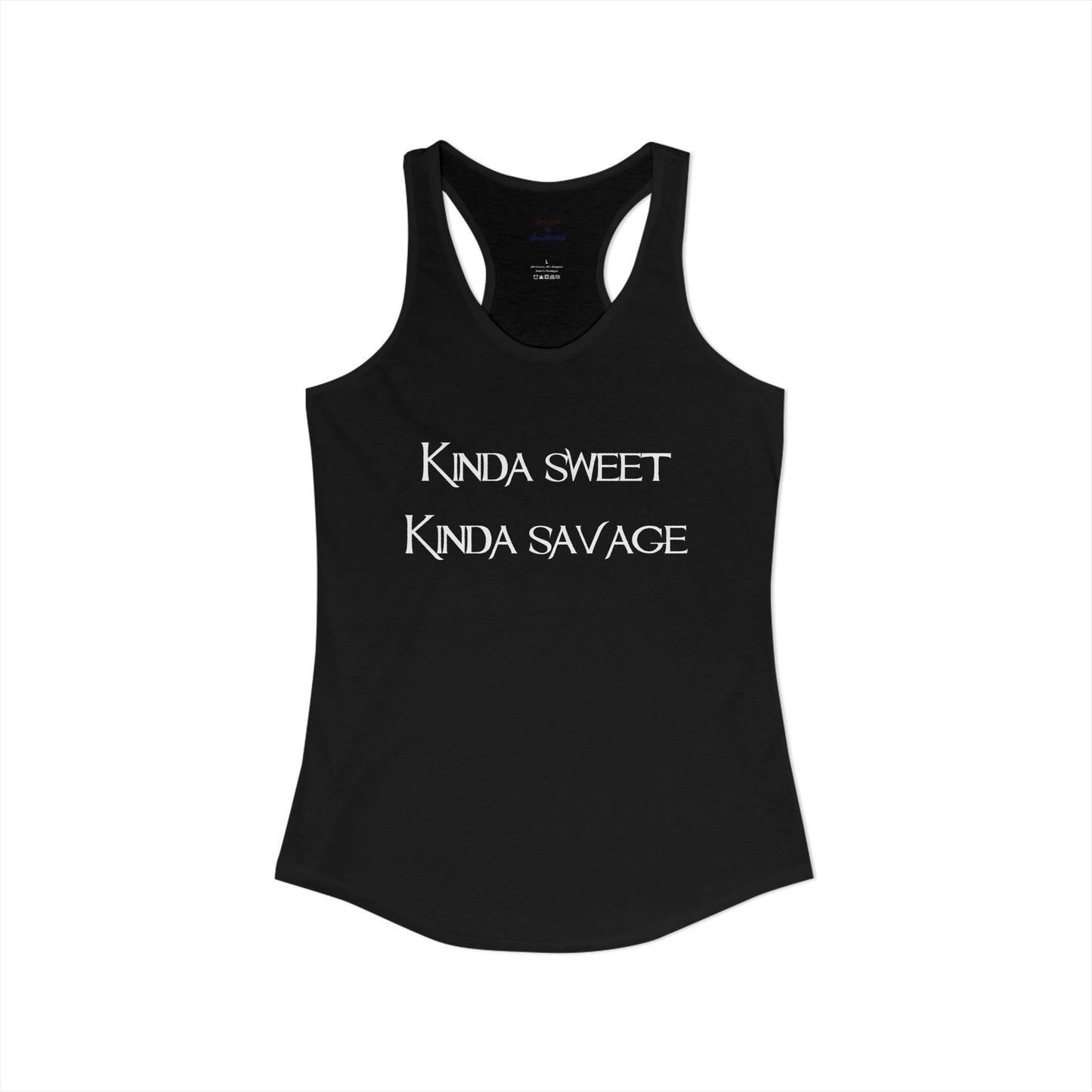 Kinda Both Racerback Tank