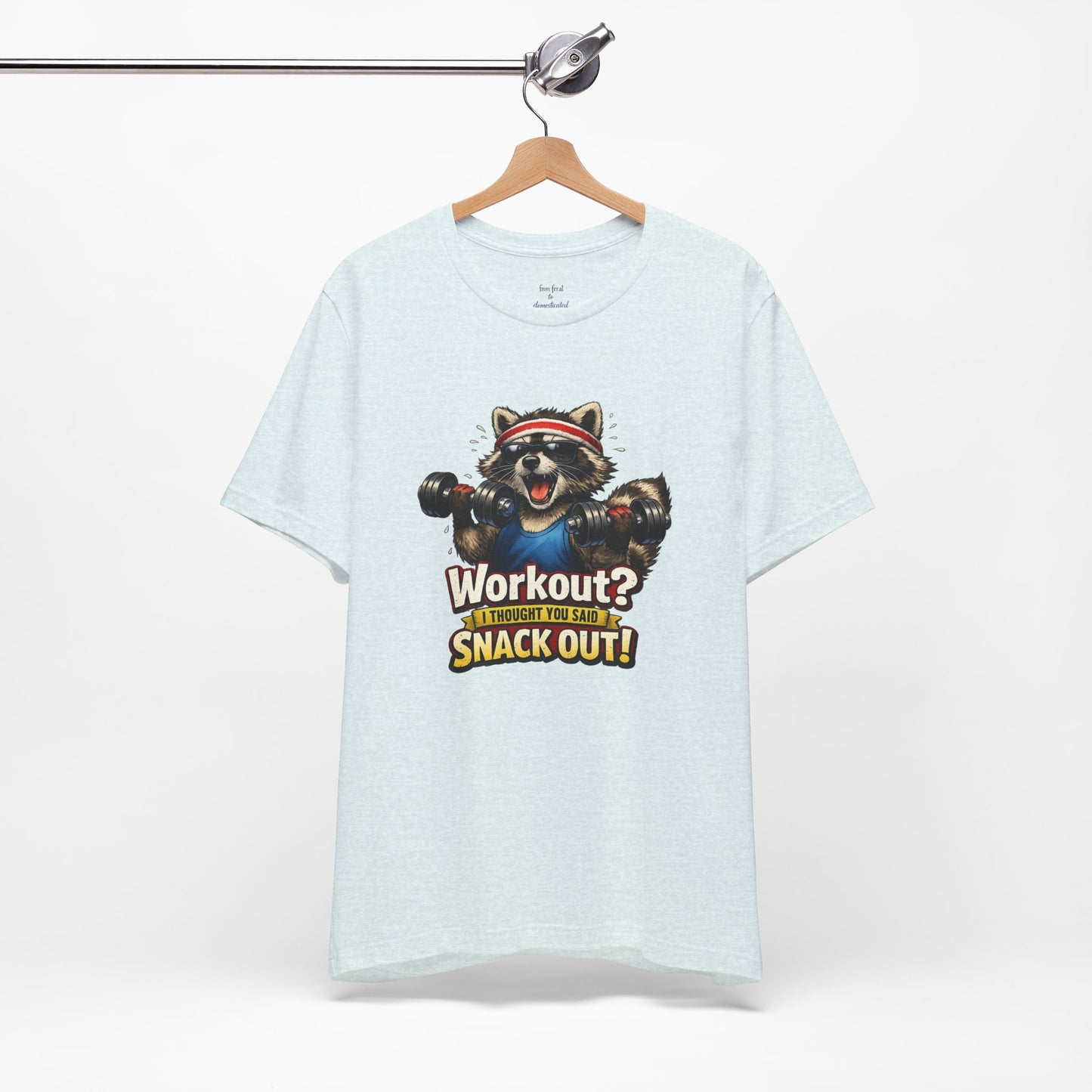 Snack Out Raccoon T-shirt
