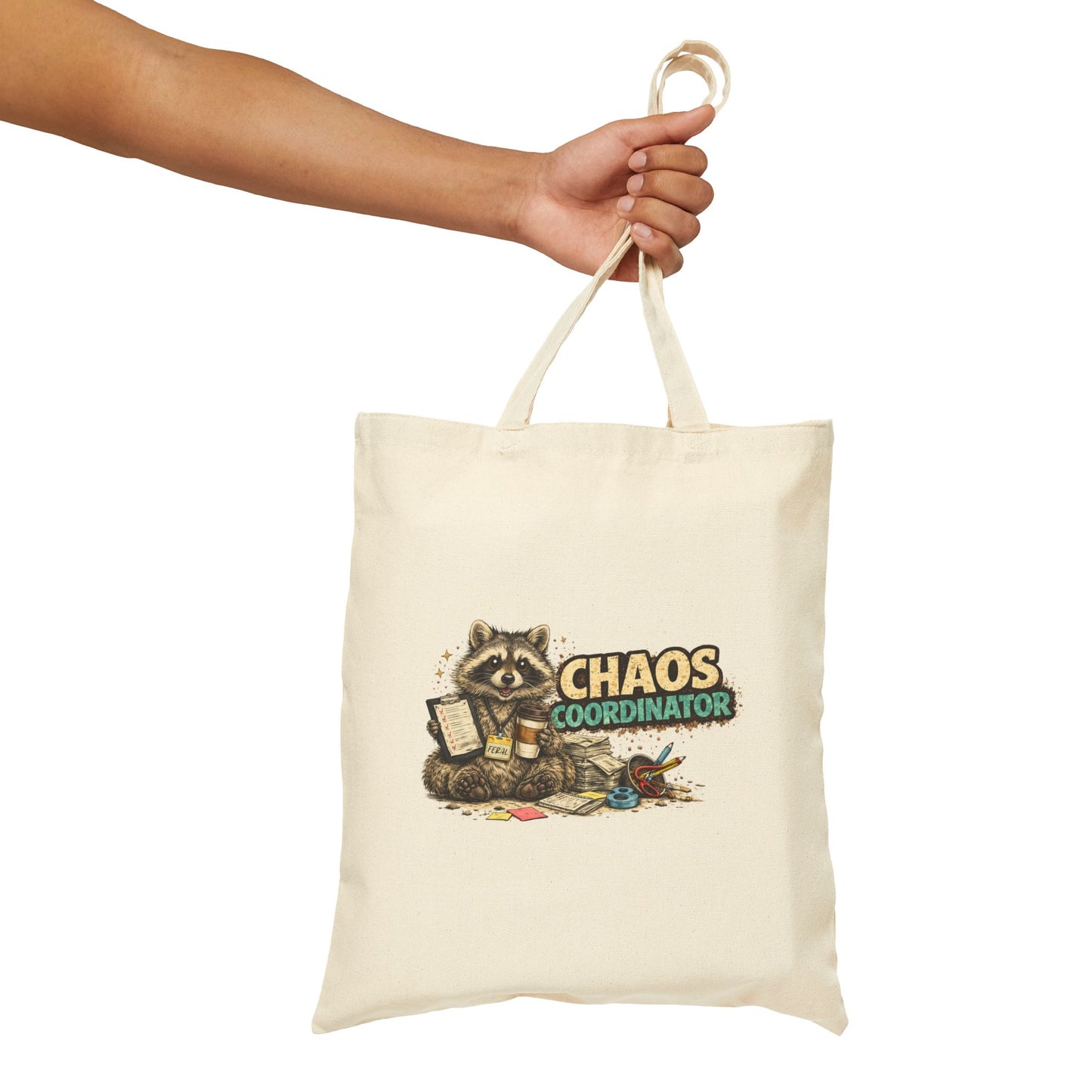 Chaos Coordinator Canvas Tote Bag