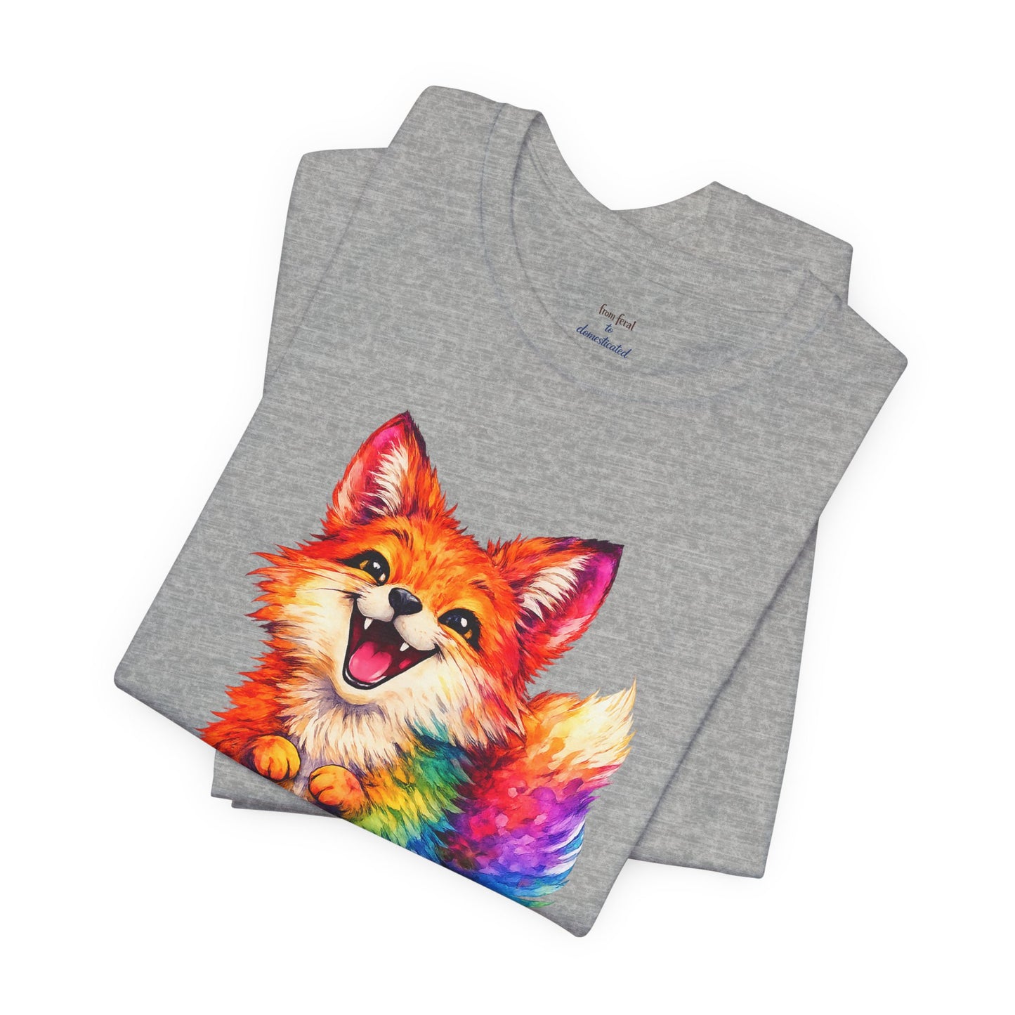 Watercolor Wildlife Fox T-Shirt