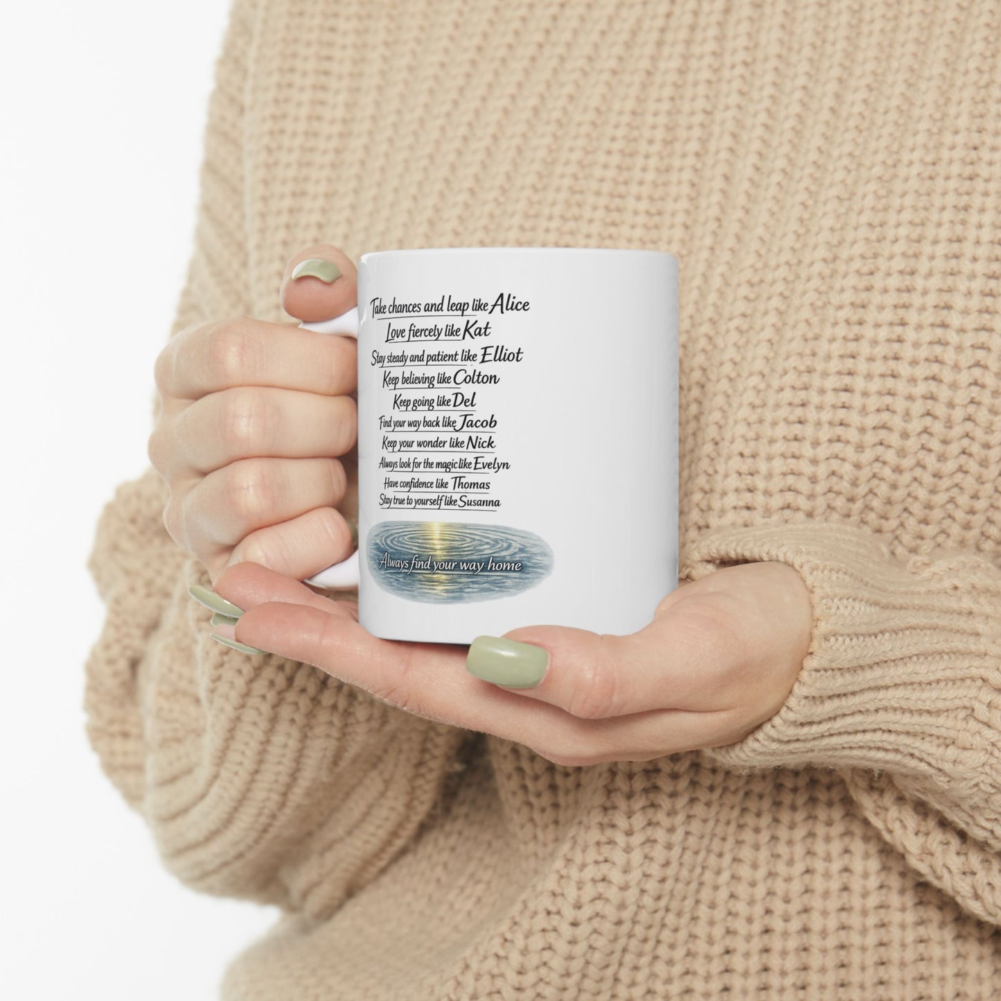 "Find Your Way" Ceramic Mug  (11oz & 15oz)