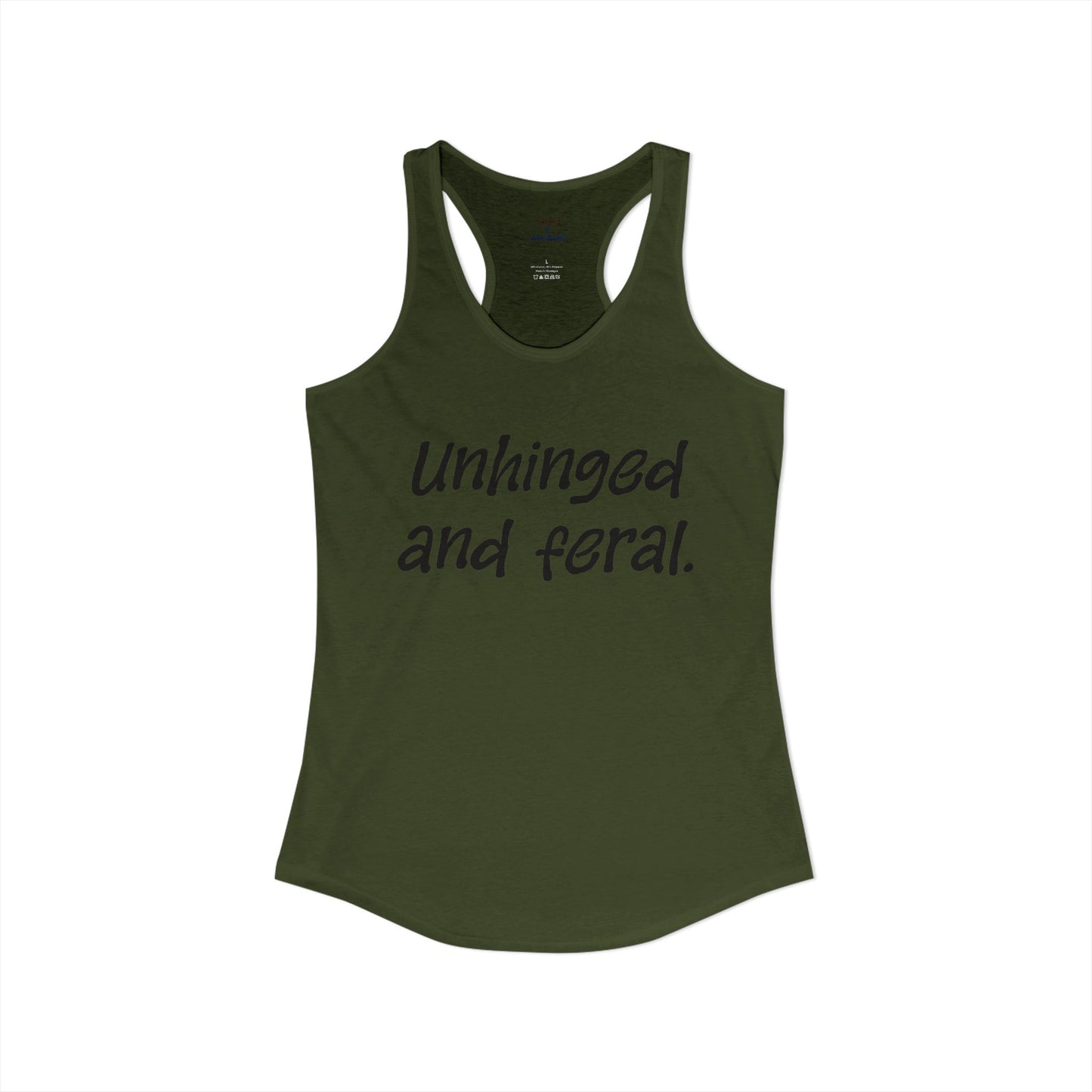 Unhinged Racerback Tank