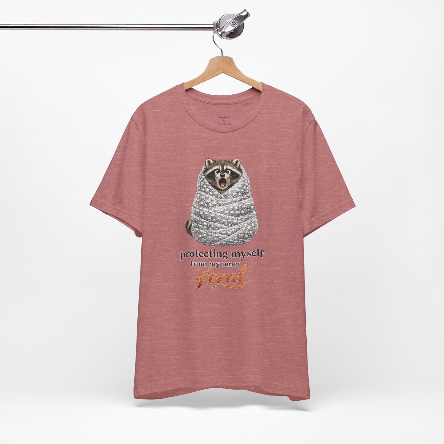 Bubble Wrapped Raccoon T-shirt