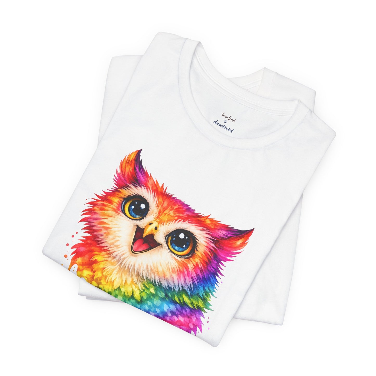 Watercolor Wildlife Owl T-Shirt