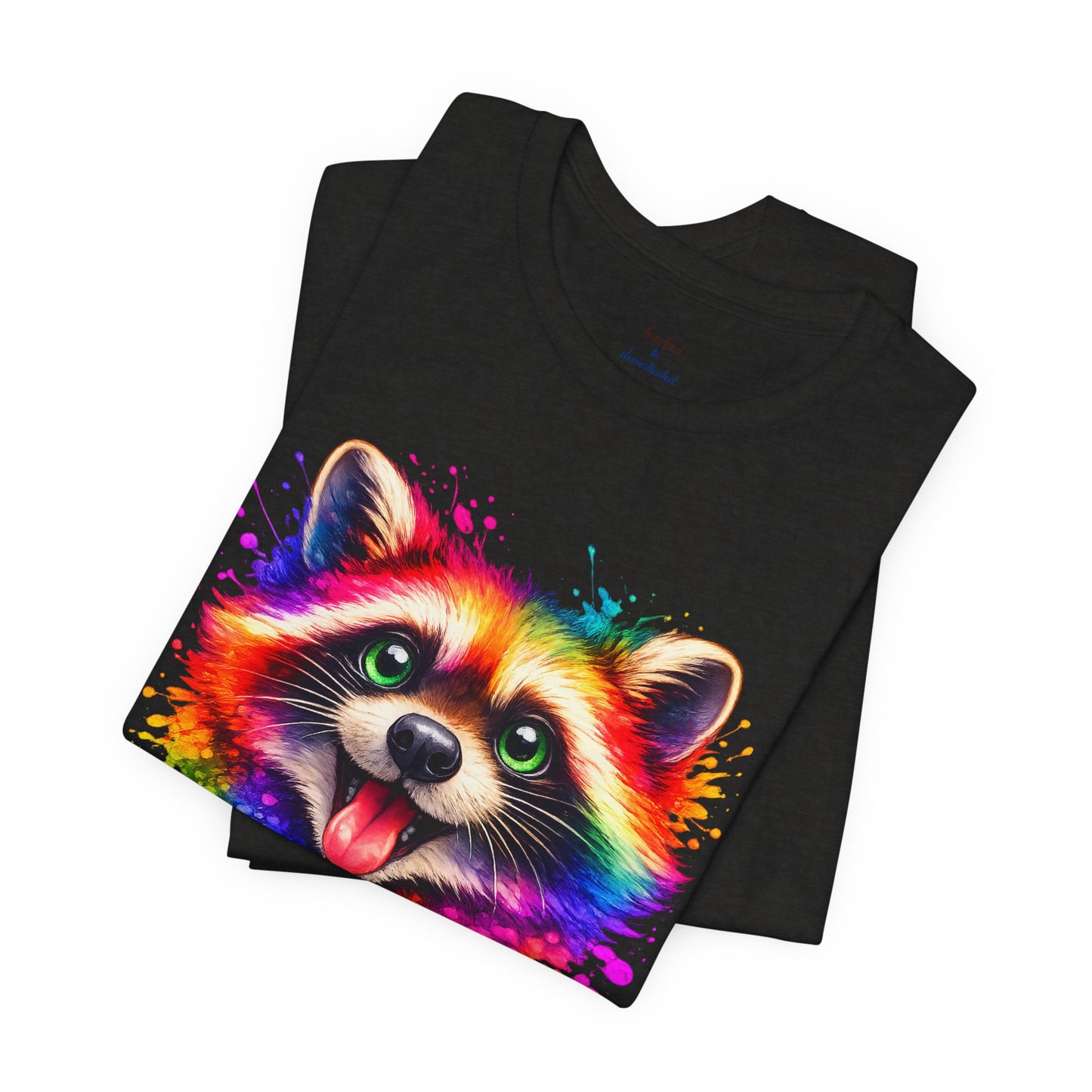 Watercolor Wildlife Raccoon T-Shirt
