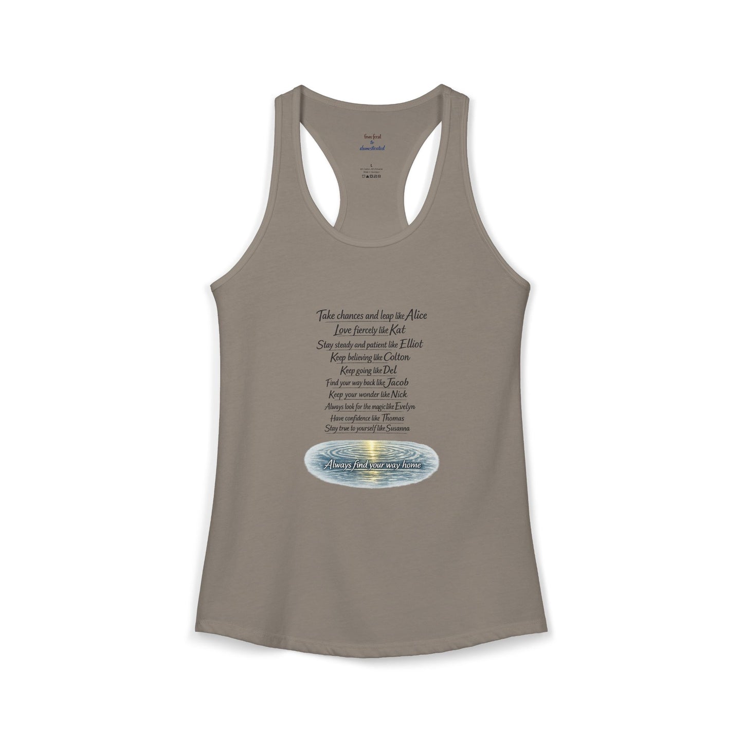 Find Your Way — Women's Racerback Tank
