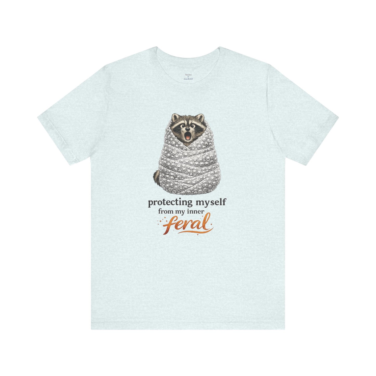 Bubble Wrapped Raccoon T-shirt