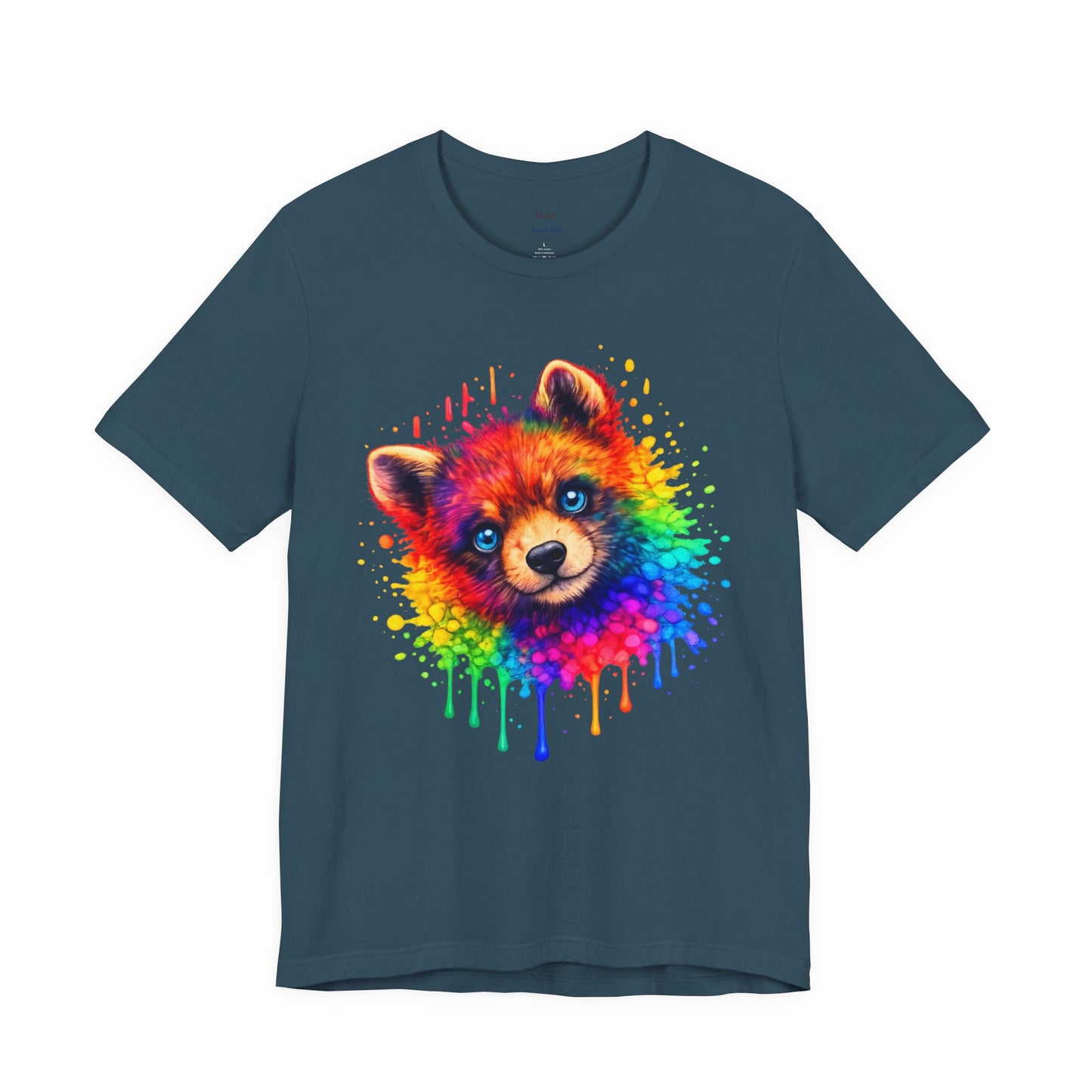 Watercolor Wildlife Bear Cub T-Shirt