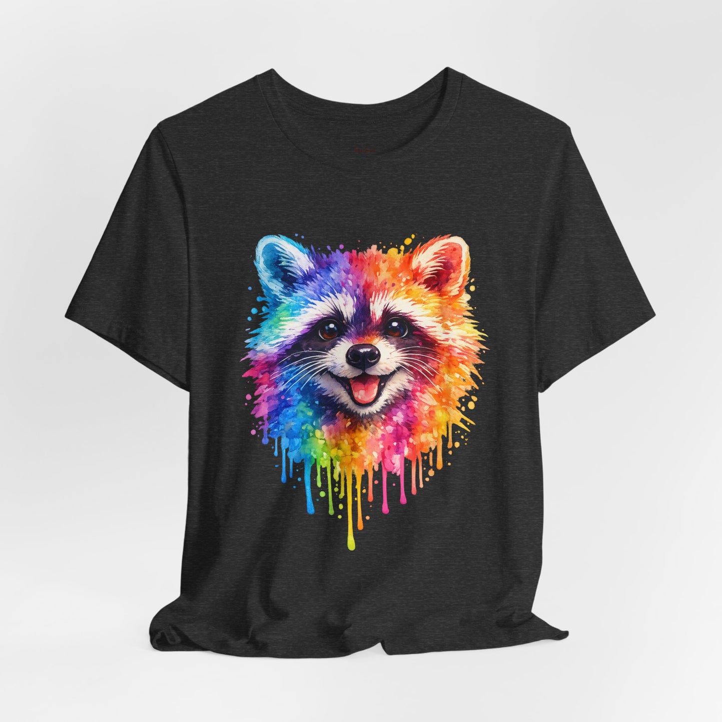 Watercolor Wildlife Raccoon T-Shirt