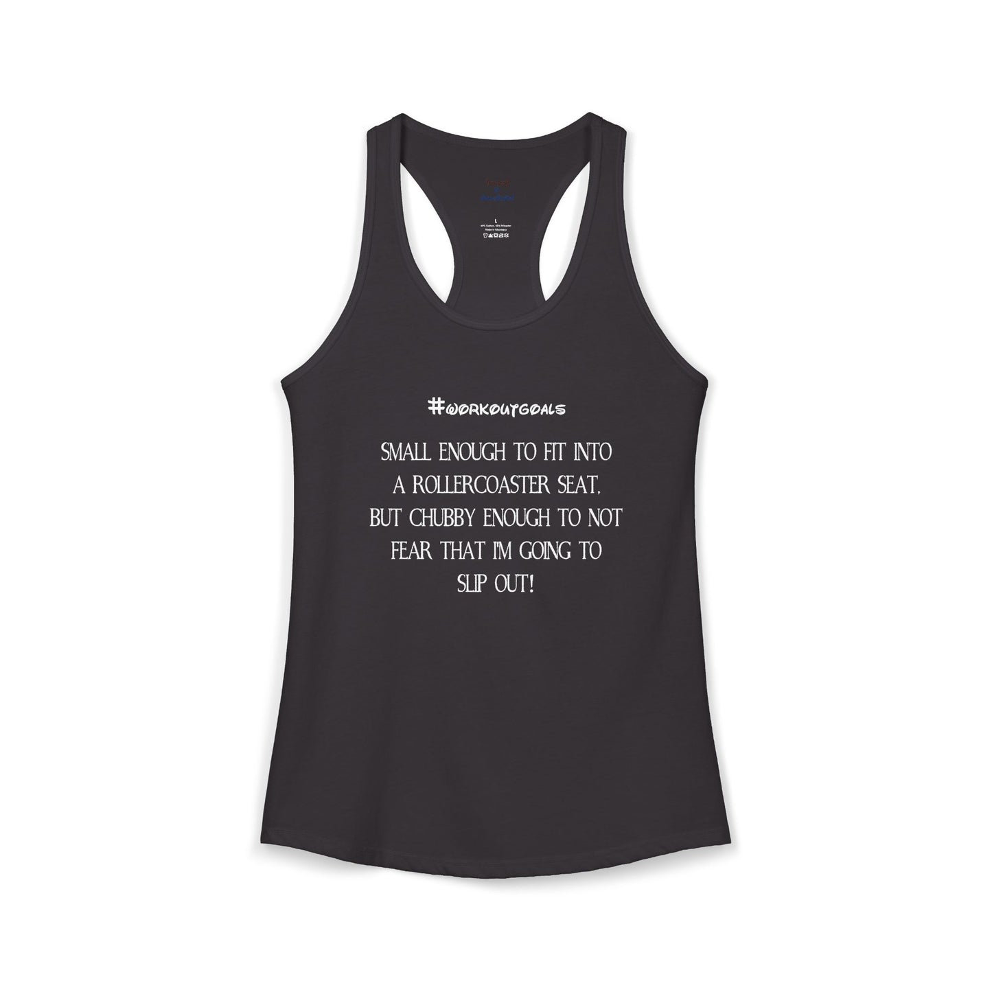 Workout Goals Racerback Tank