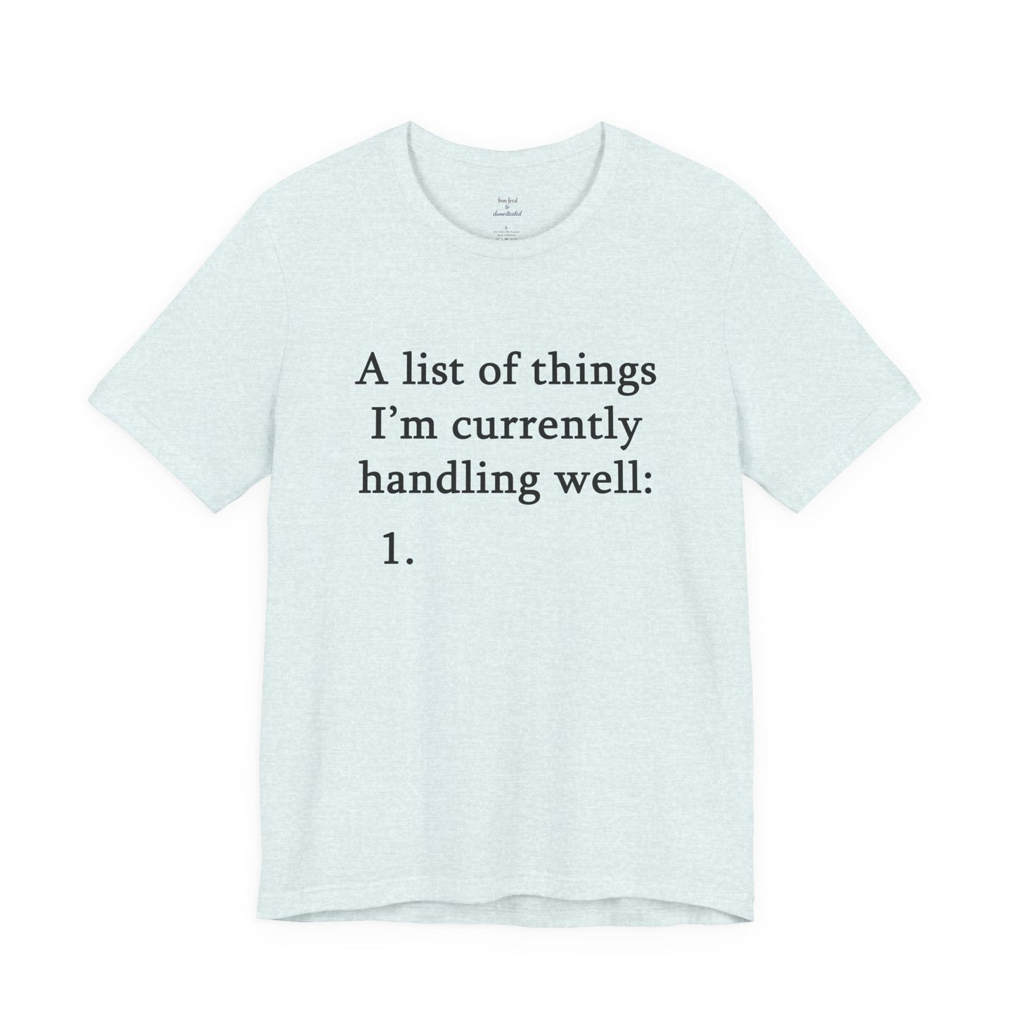 A List Tee