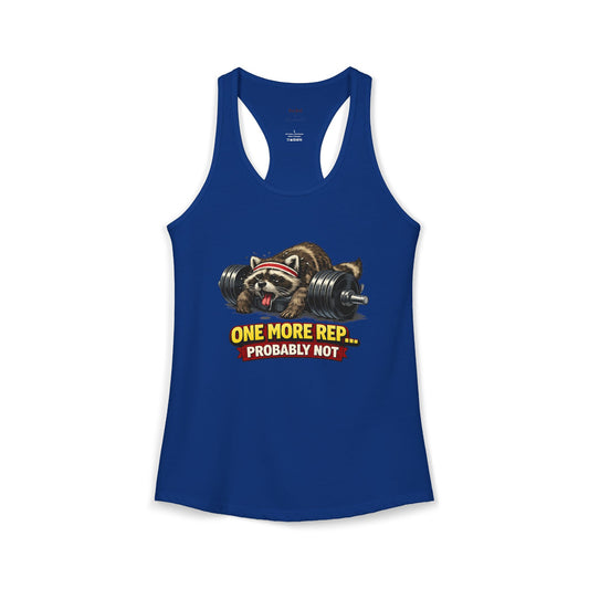 One More Rep Racerback Tank