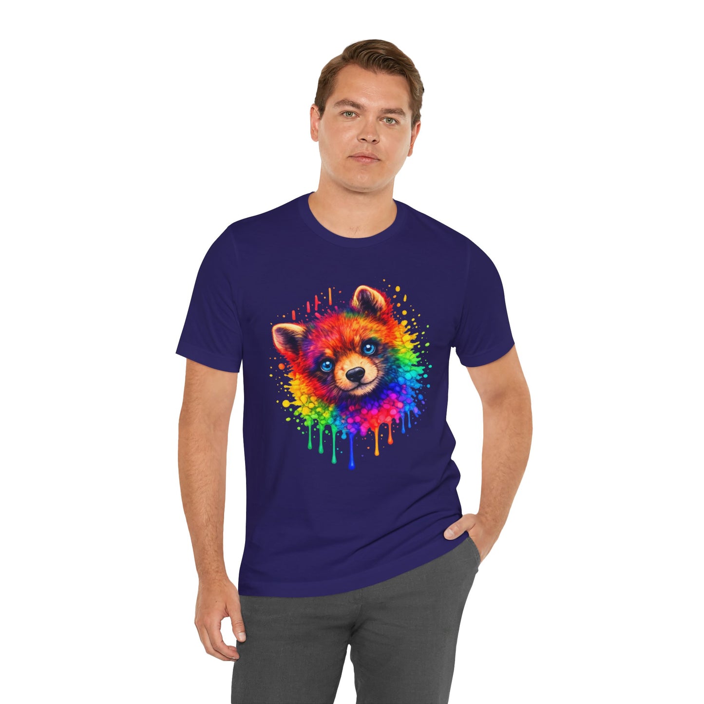 Watercolor Wildlife Bear Cub T-Shirt
