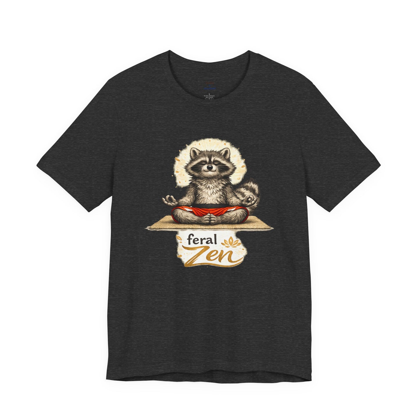 Feral Zen Raccoon T-shirt
