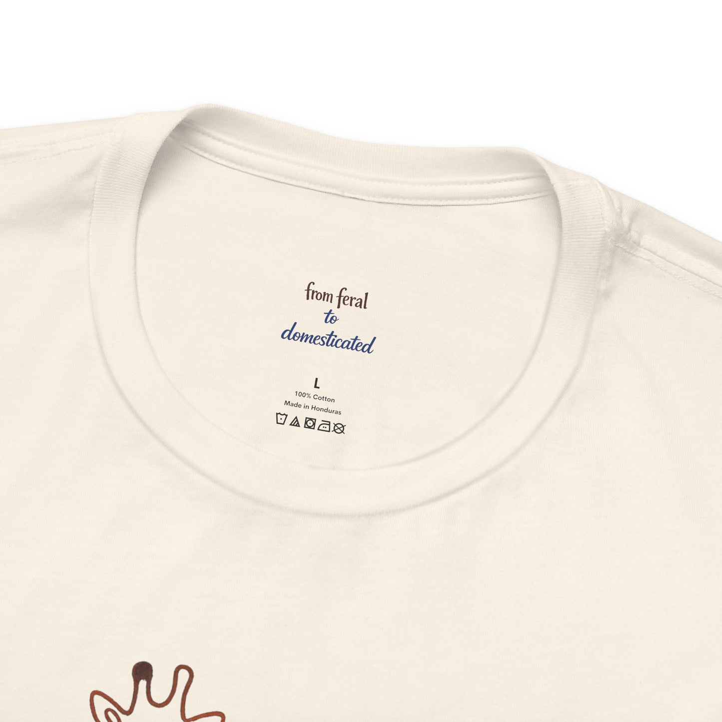 Giraffe Sunset Tee — Minimal Line Art Safari T-Shirt