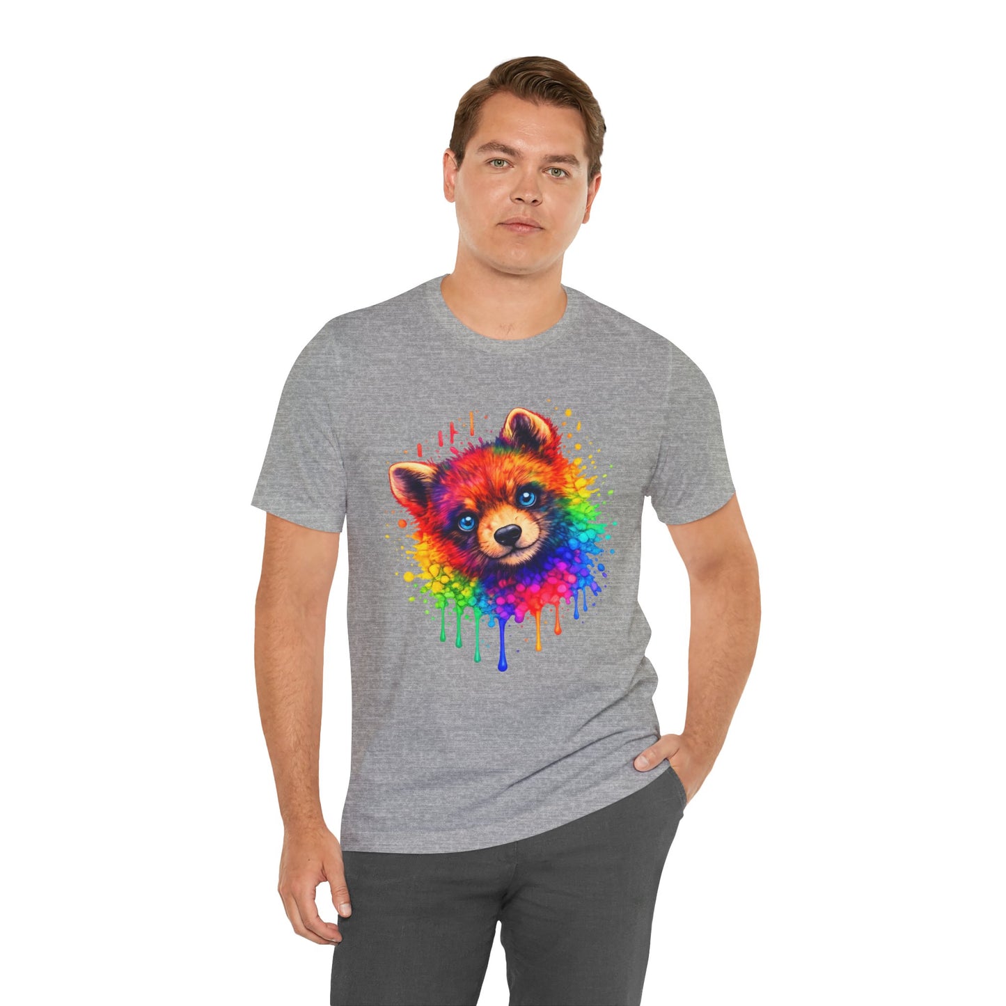 Watercolor Wildlife Bear Cub T-Shirt