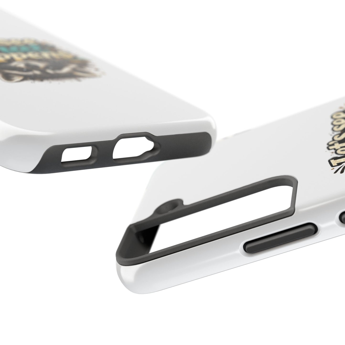 Let's See What Happens Raccoon Phone Case — Tough & Cute Protective Phone Cover