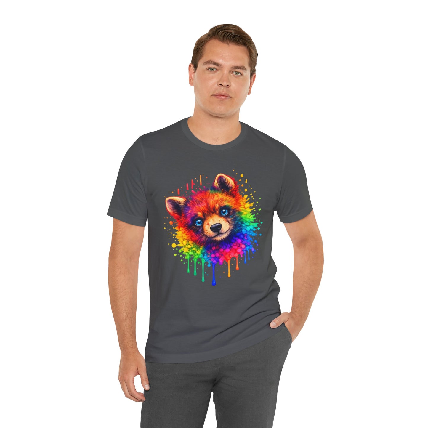 Watercolor Wildlife Bear Cub T-Shirt