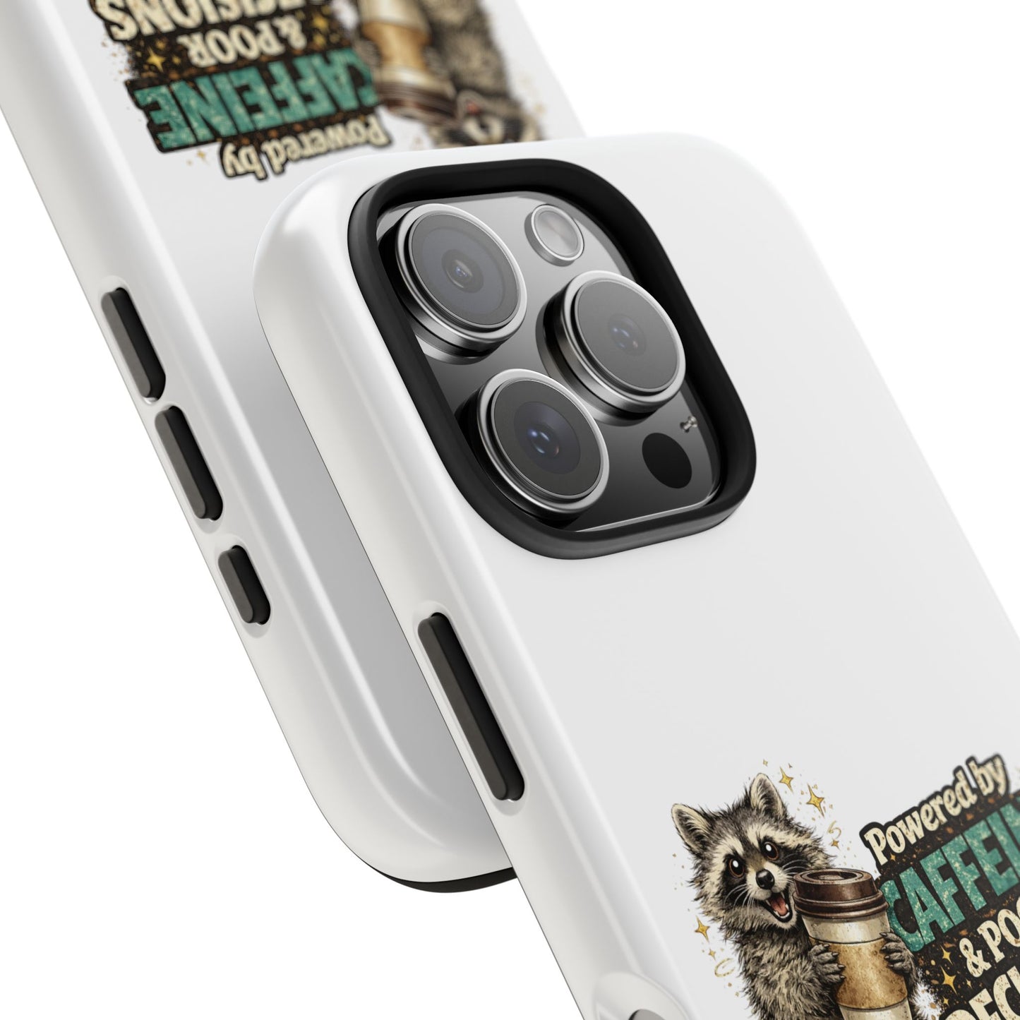 Poor Decisions Raccoon Phone Case — Tough & Cute Protective Phone Cover