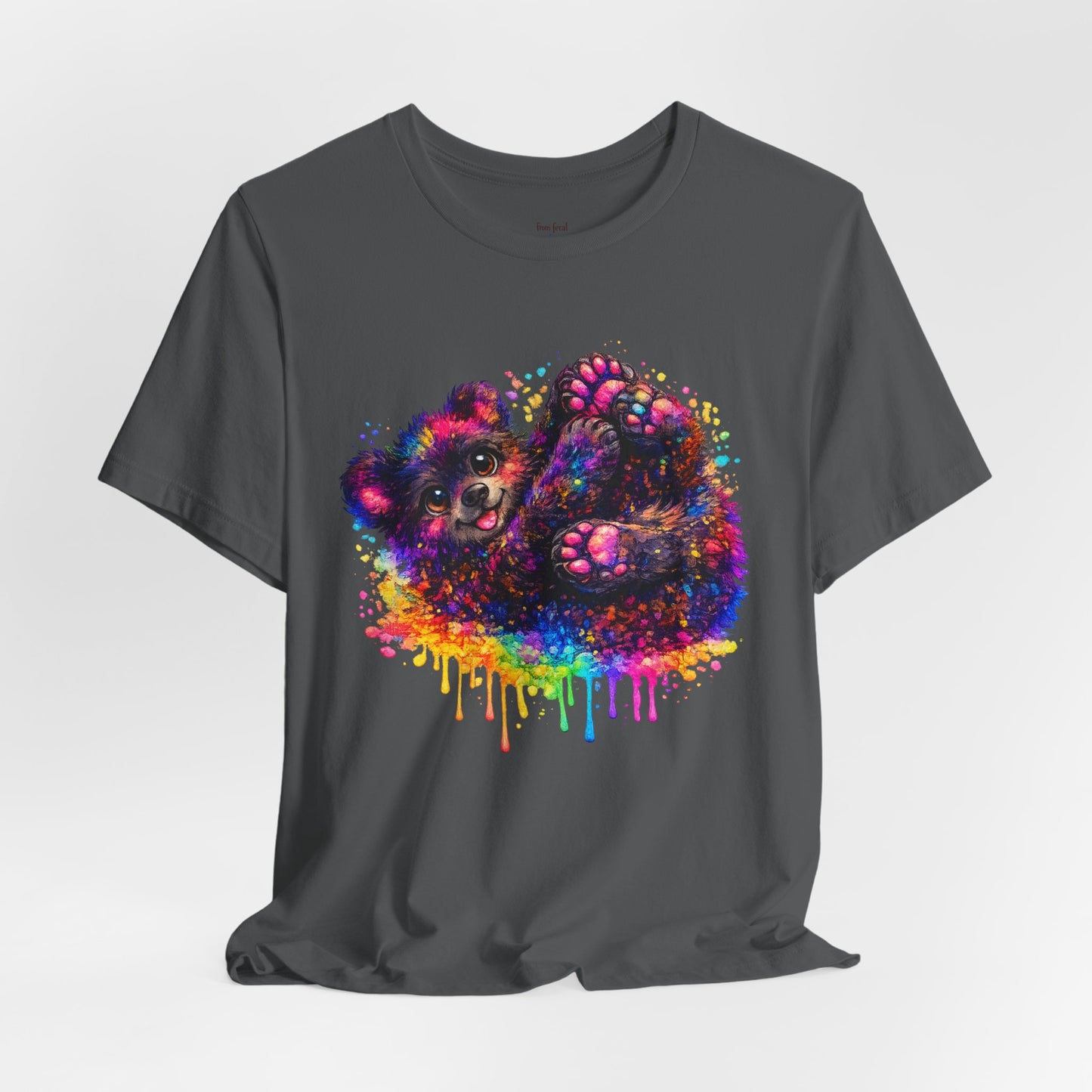 Watercolor Wildlife Bear Cub T-Shirt