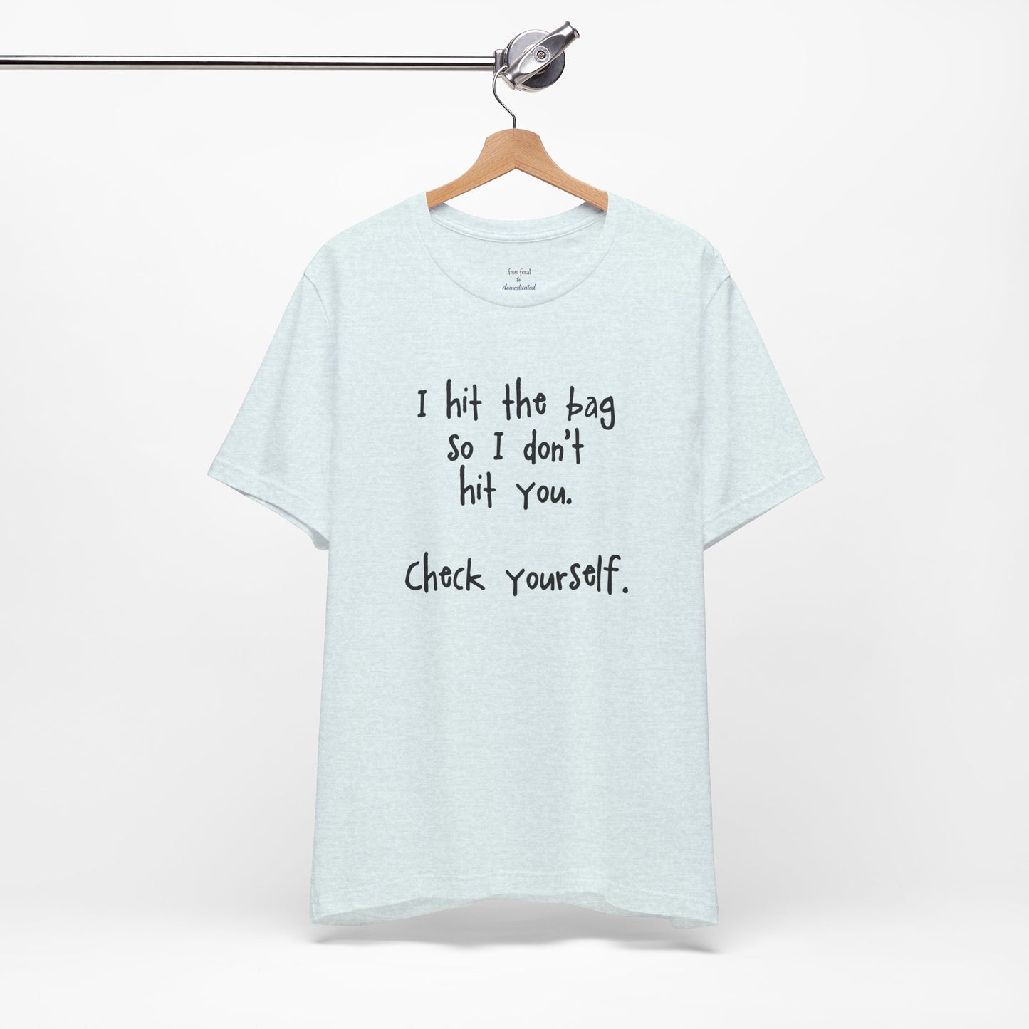 "Check Yourself" Kickboxing Tee