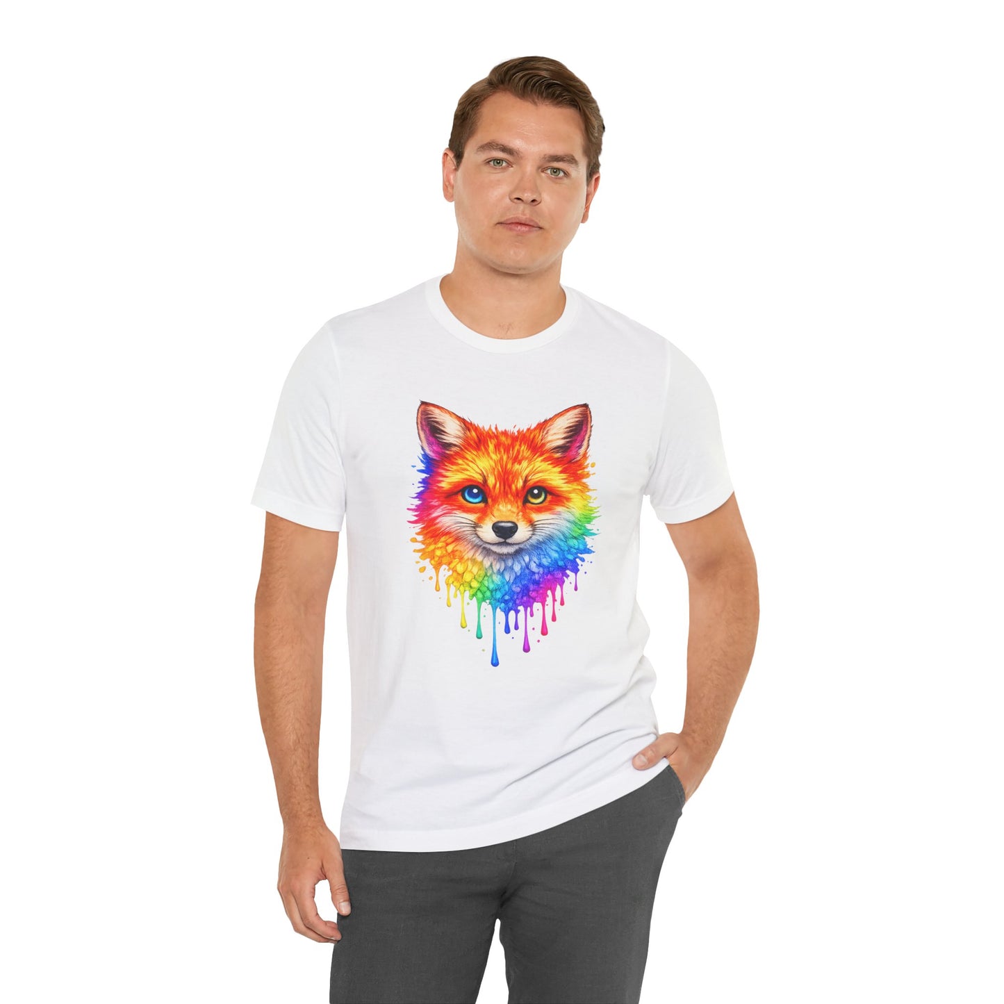 Watercolor Wildlife Fox T-Shirt