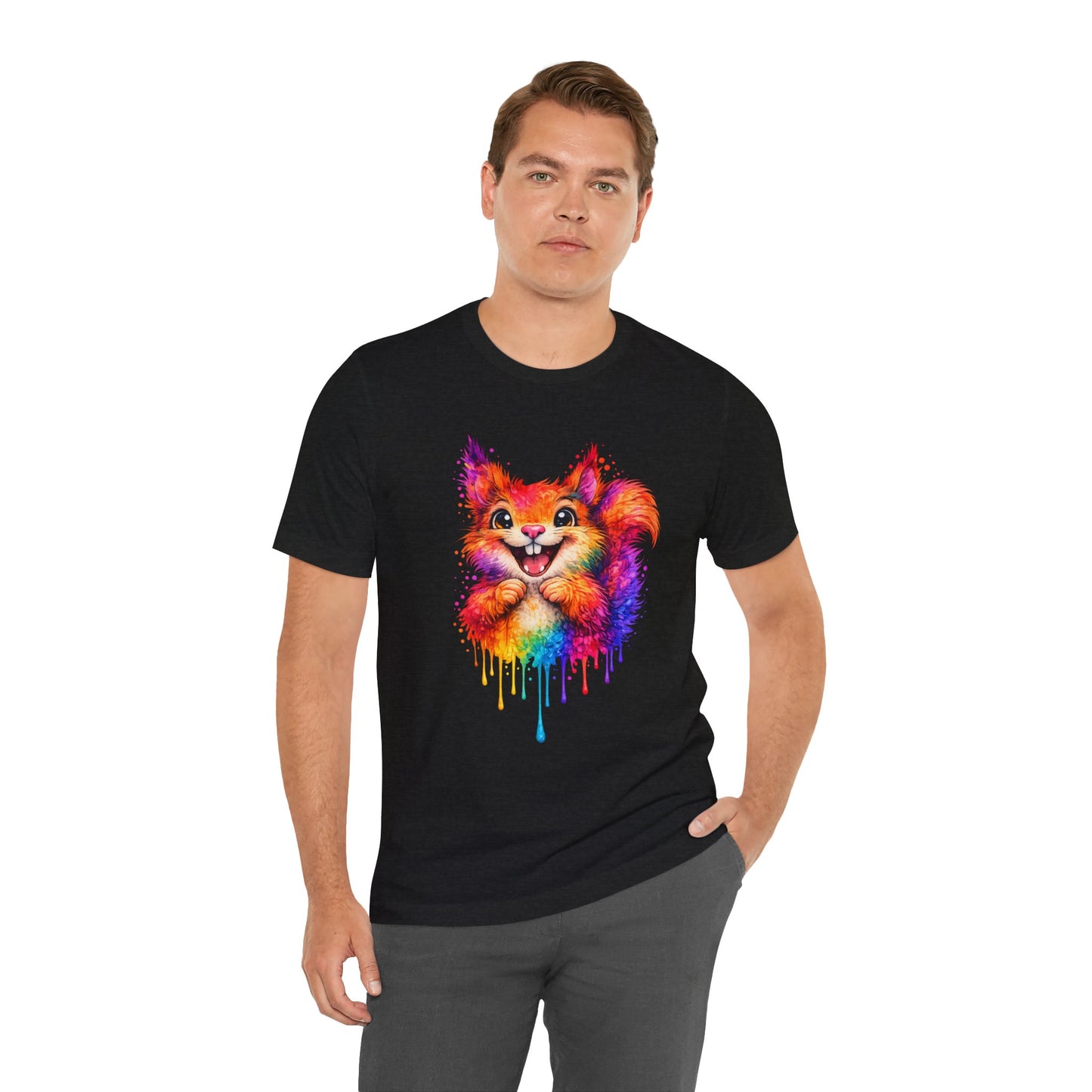 Watercolor Wildlife Squirrel T-Shirt