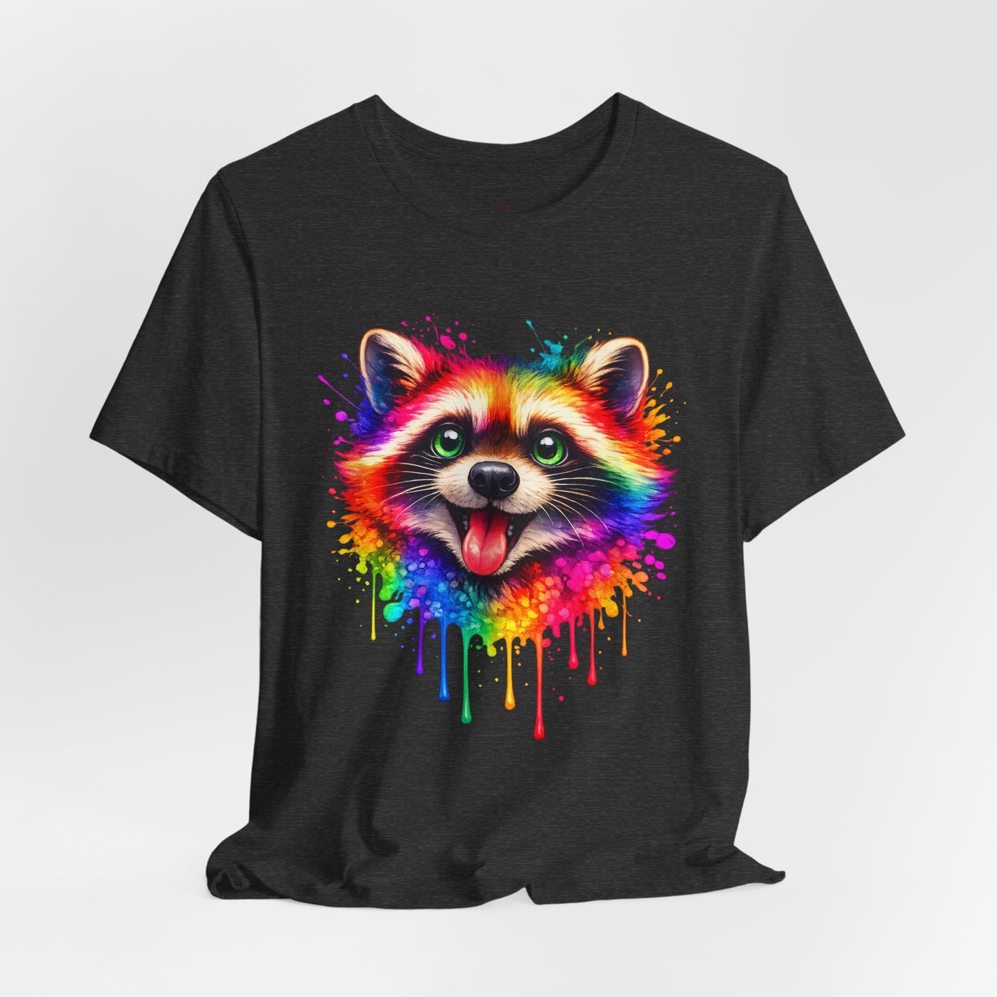 Watercolor Wildlife Raccoon T-Shirt