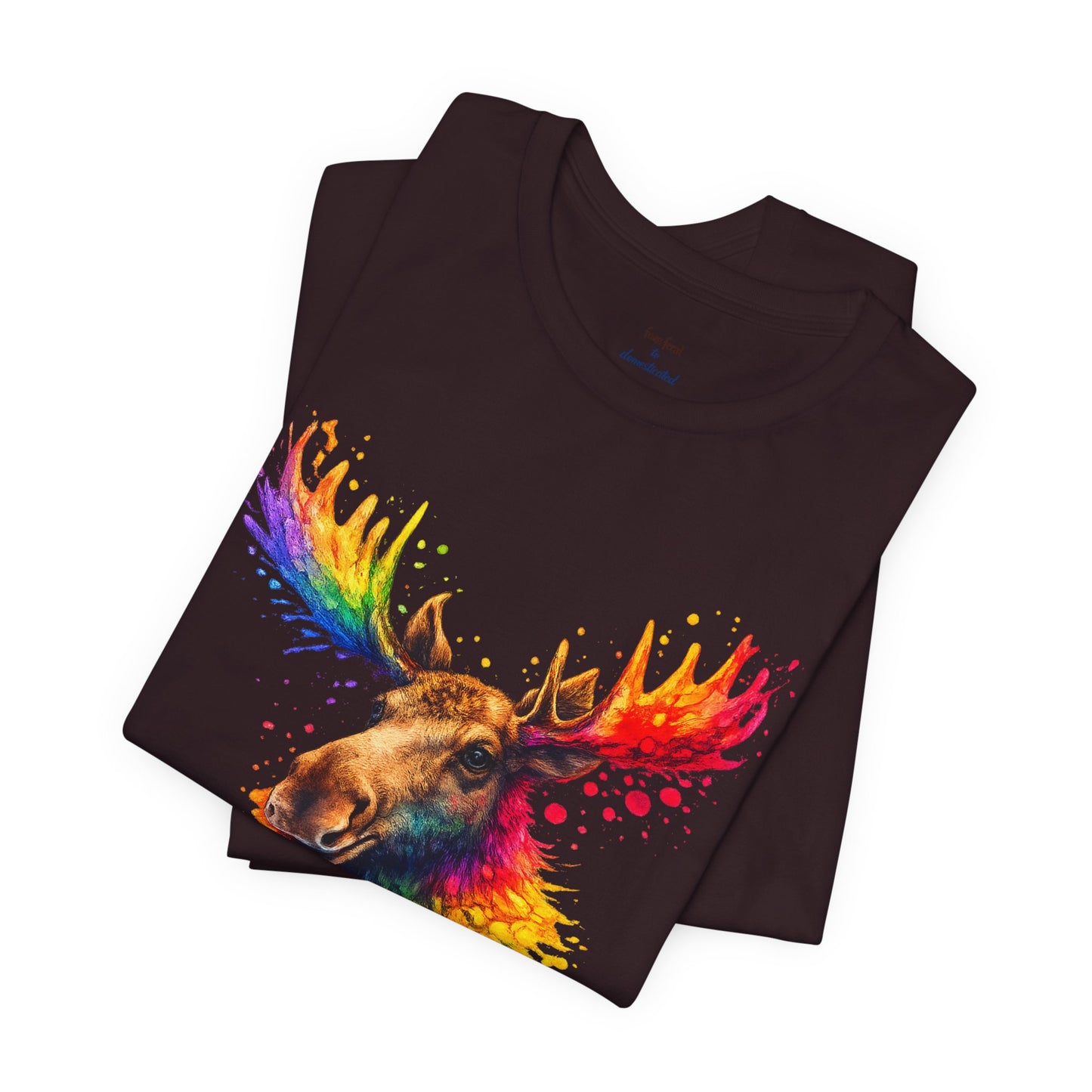 Watercolor Wildlife Moose T-Shirt
