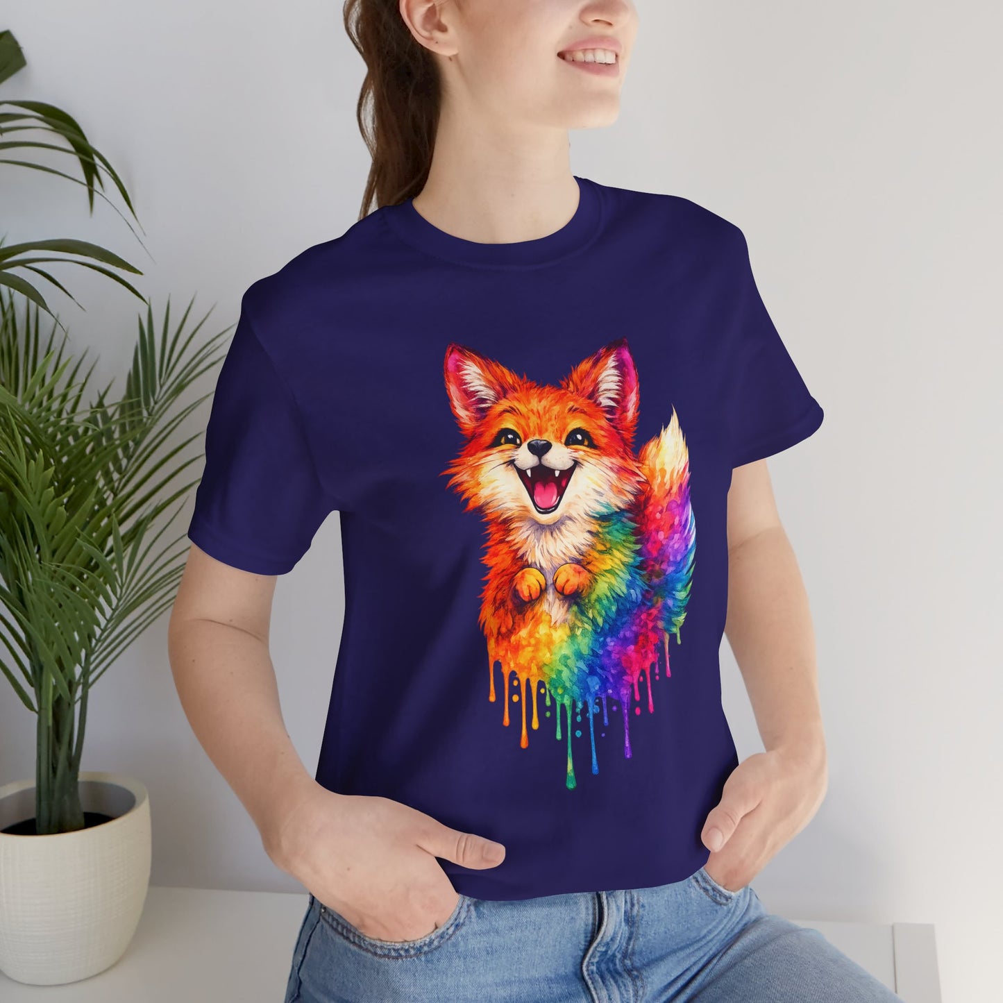 Watercolor Wildlife Fox T-Shirt