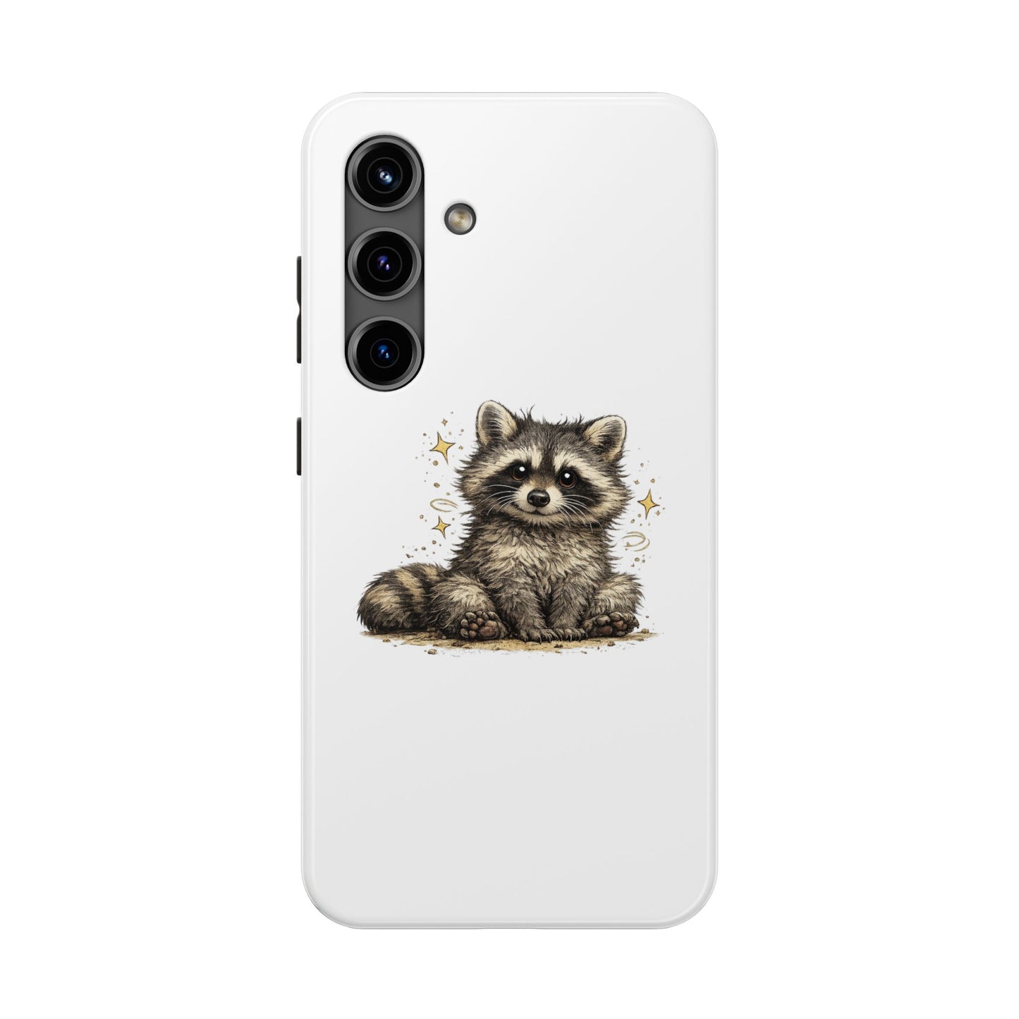 Sweet & Savage Raccoon Phone Case — Tough & Cute Protective Phone Cover