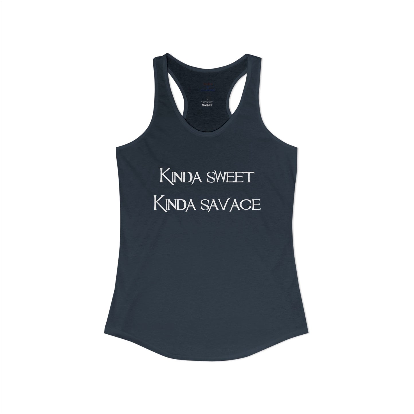 Kinda Both Racerback Tank