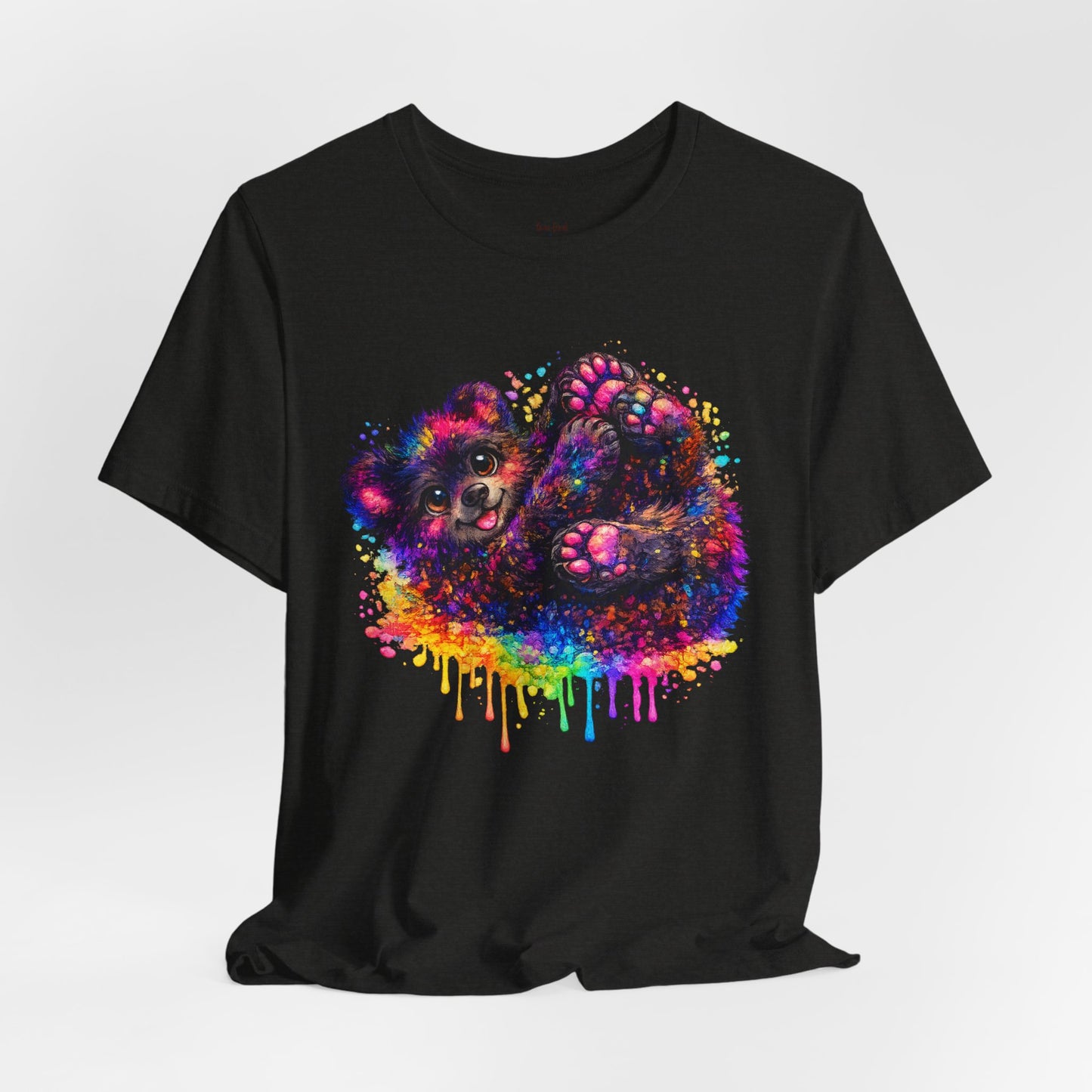 Watercolor Wildlife Bear Cub T-Shirt