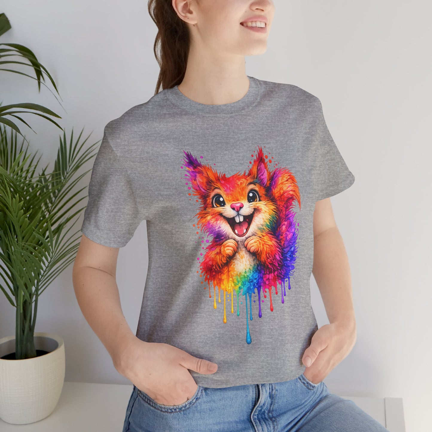 Watercolor Wildlife Squirrel T-Shirt