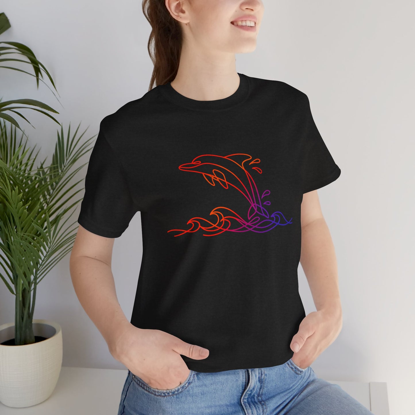 Dolphin Wild Lines T-Shirt