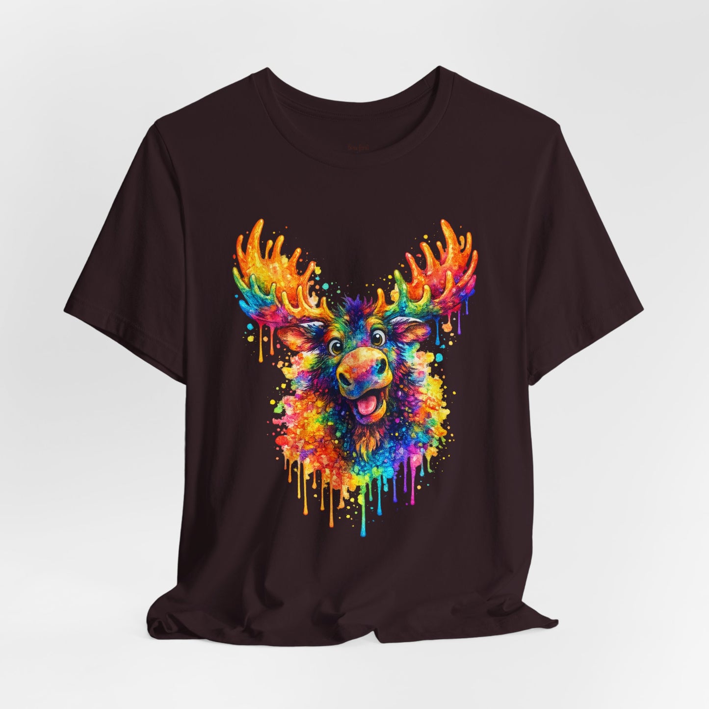 Watercolor Wildlife Moose T-Shirt