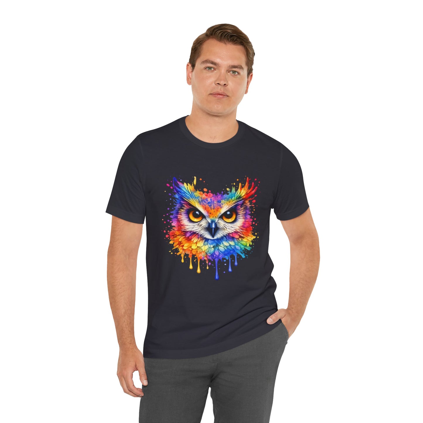 Watercolor Wildlife Owl T-Shirt