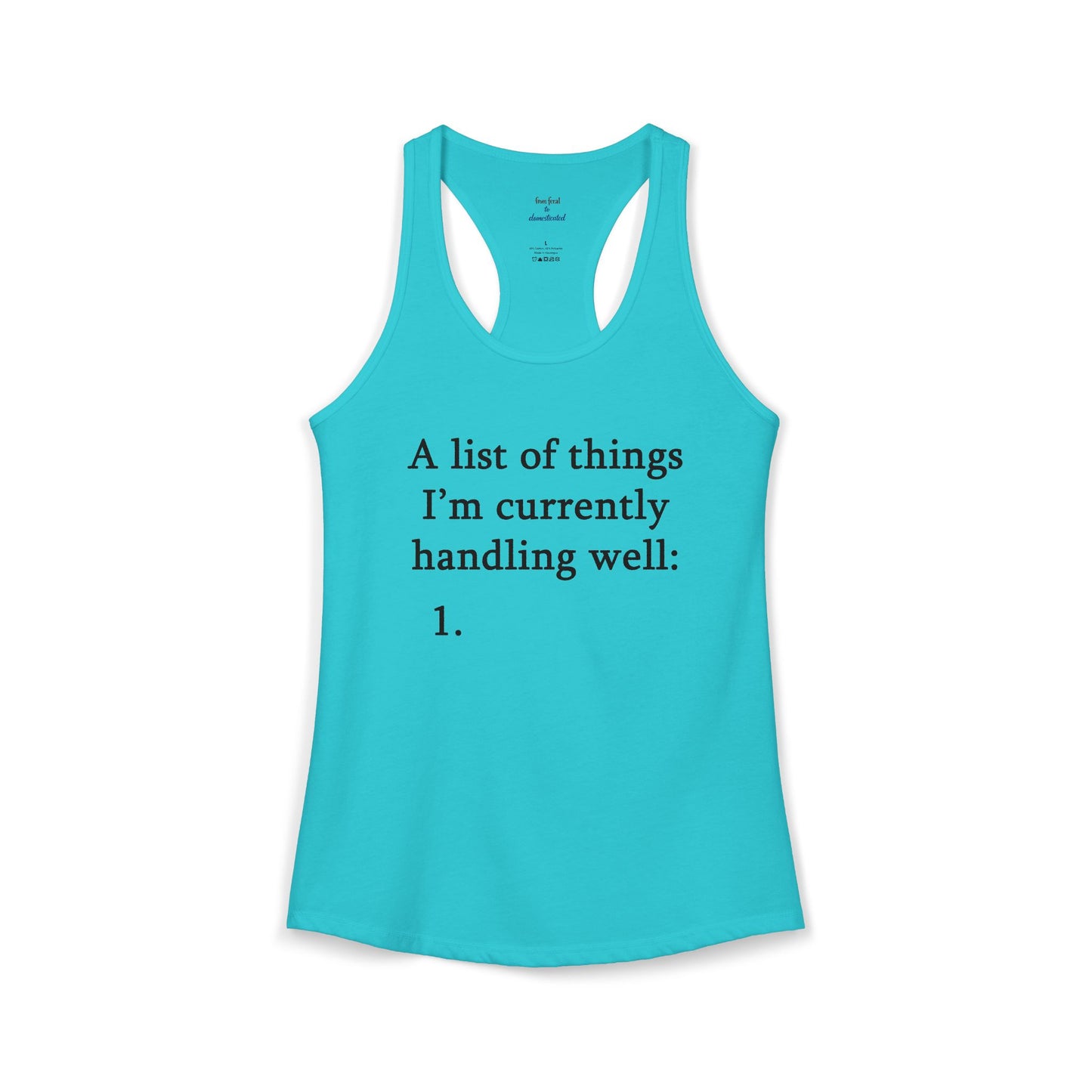 A List Racerback Tank